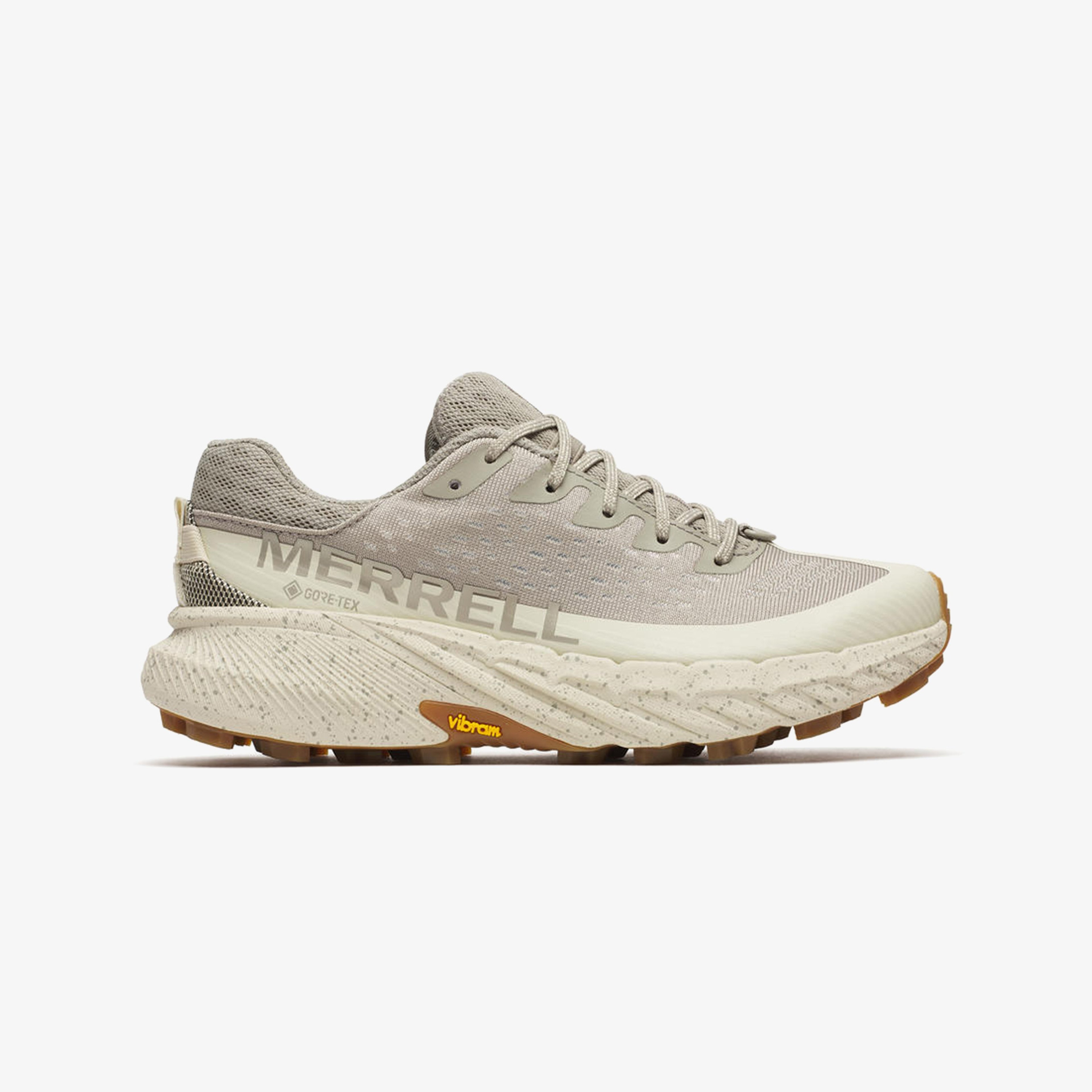 Merrell Agility Peak 5 Gore Tex Kadın Bej Koşu Ayakkabısı