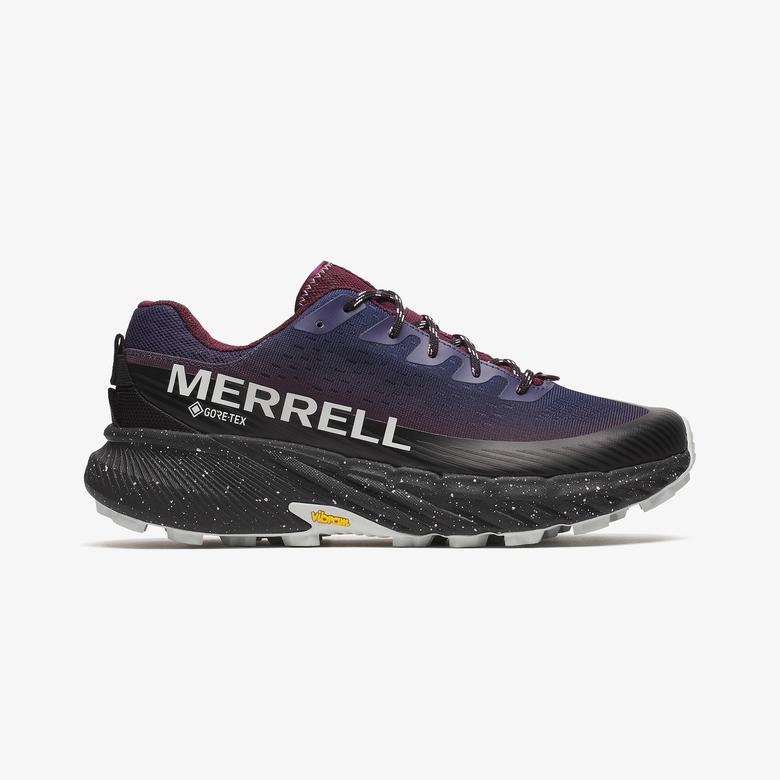 Merrell Agility Peak 5 Gore Tex Kadın Mor Koşu Ayakkabısı