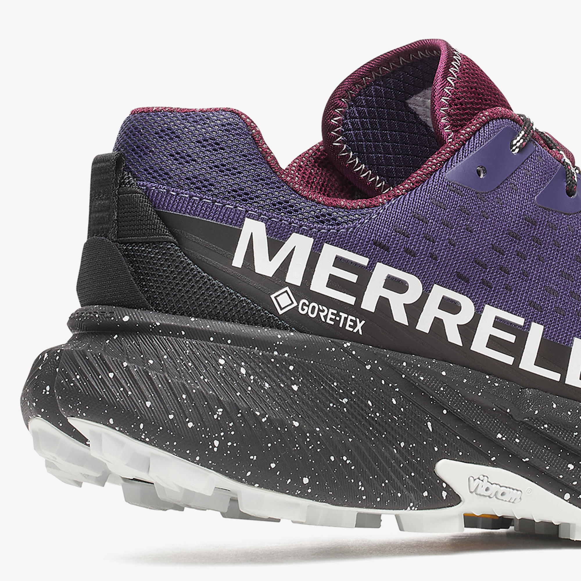 Merrell Agility Peak 5 Gore Tex Kadın Mor Koşu Ayakkabısı37J068574