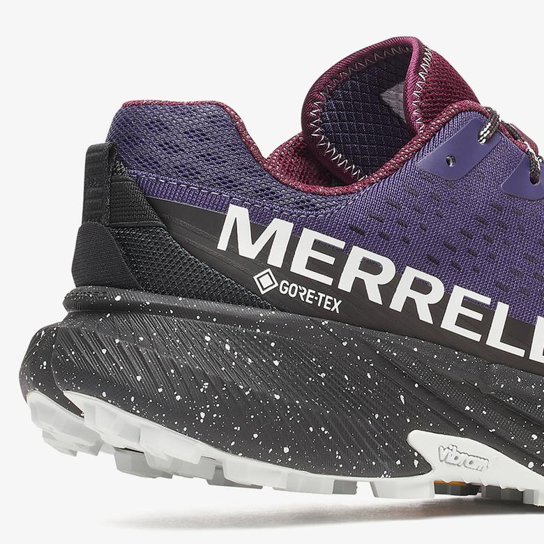 Merrell Agility Peak 5 Gore Tex Kadın Mor Koşu Ayakkabısı