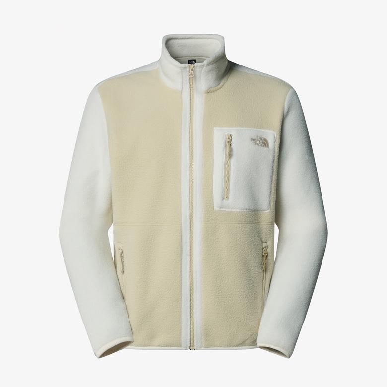 The North Face Erkek Yumiori Krem Fermuarlı Polar Mont