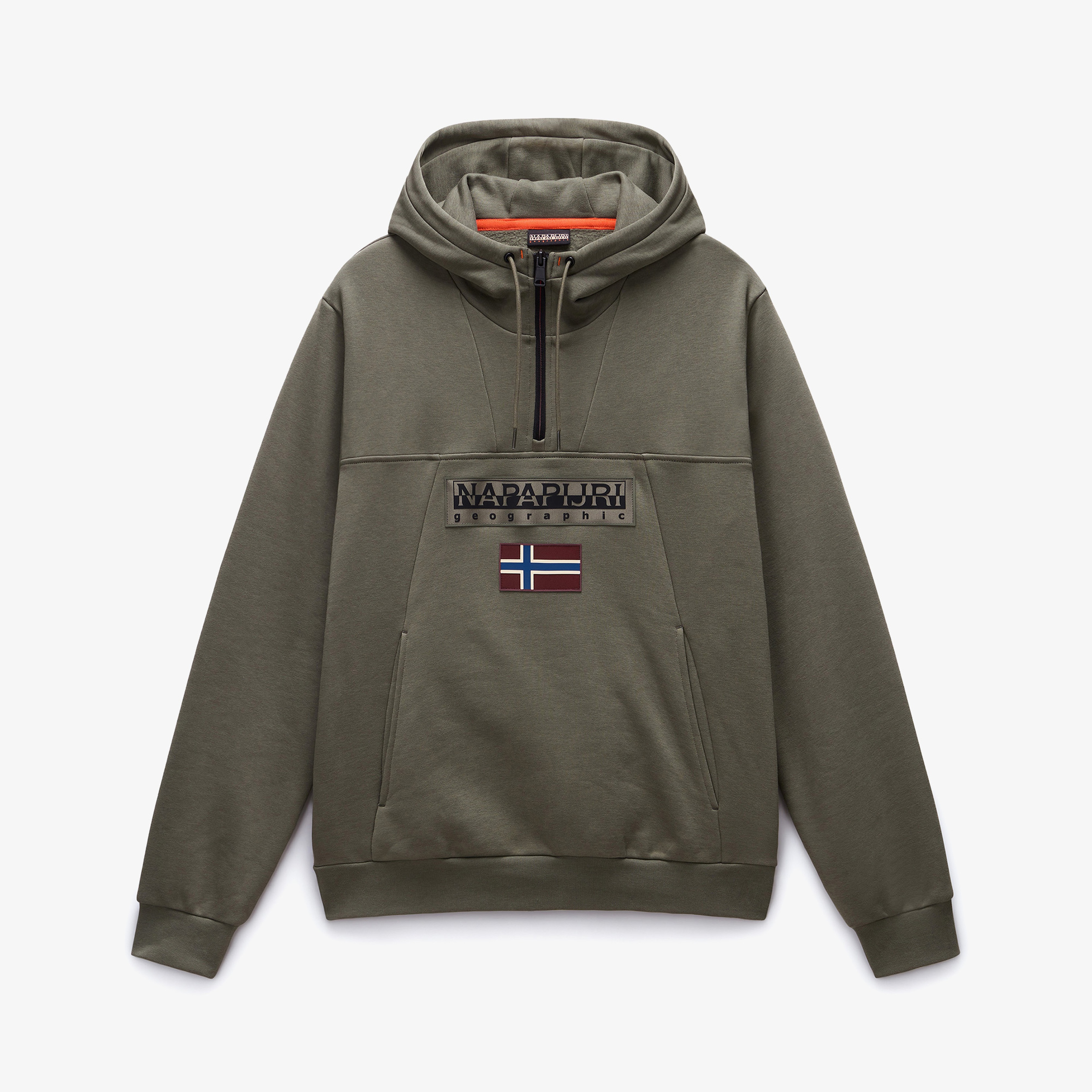 Napapijri Burgee Erkek Yeşil Sweatshirt