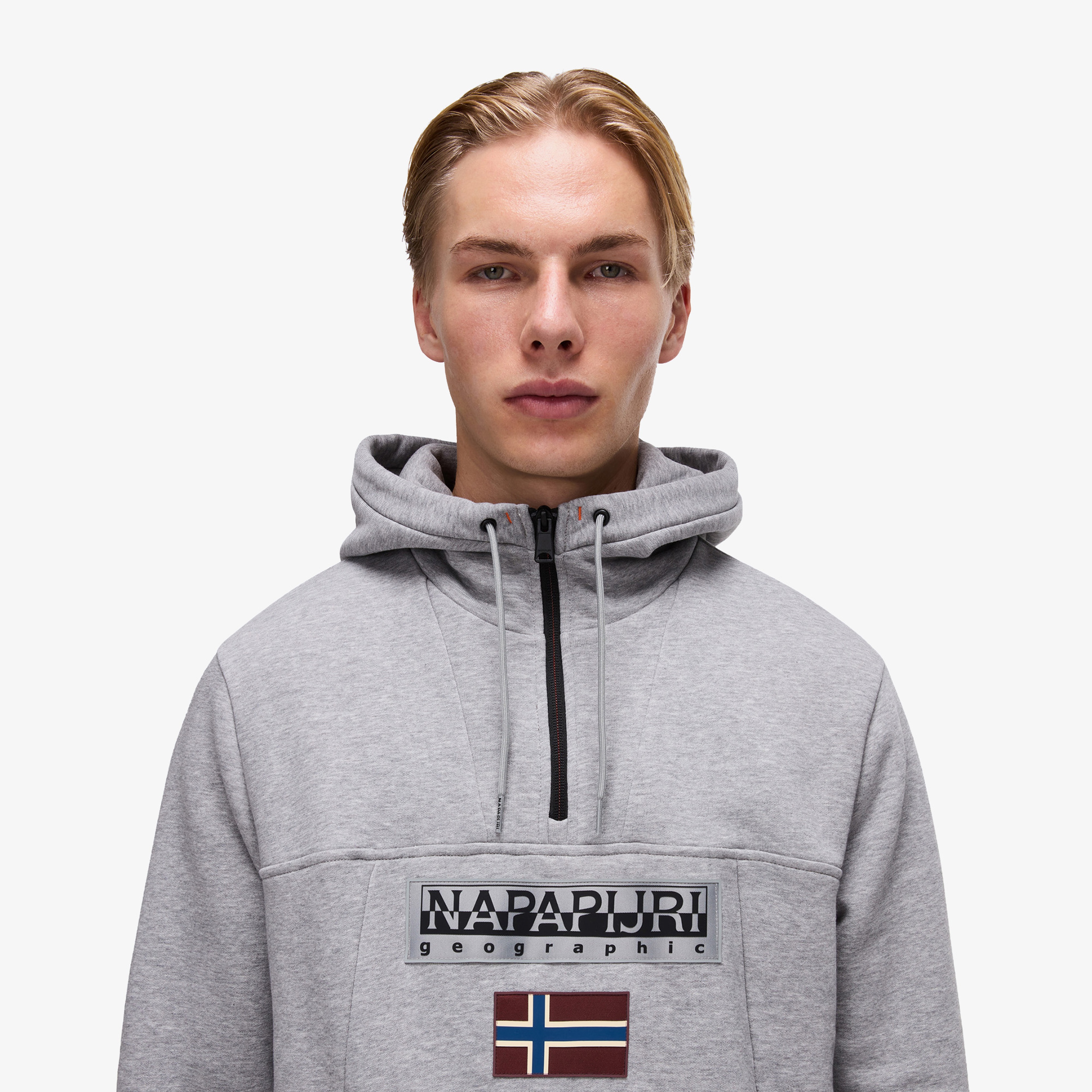 Napapijri Burgee Erkek Gri Sweatshirt