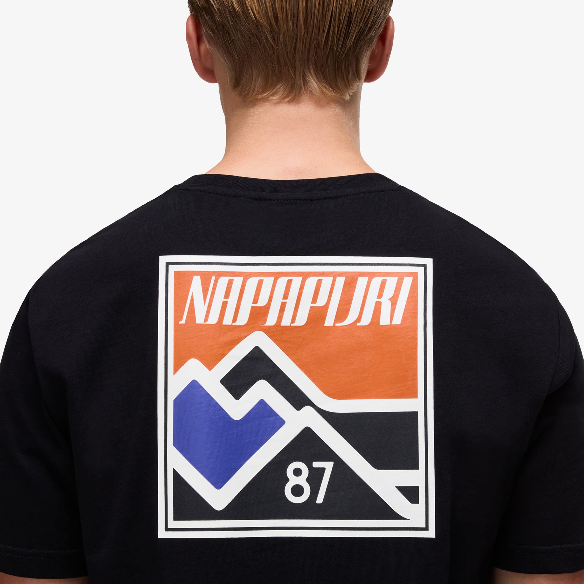 Napapijri Erkek Siyah T-Shirt