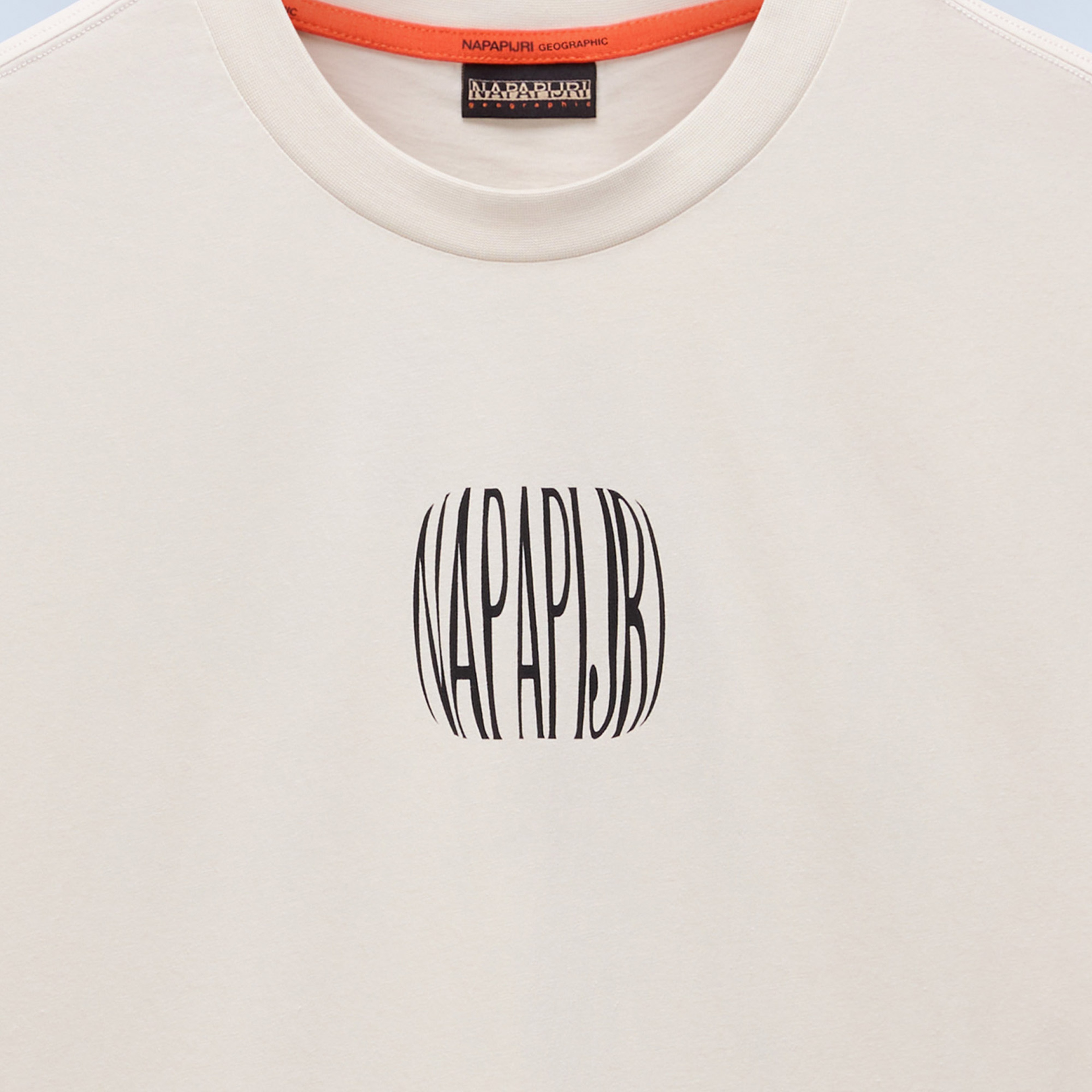 Napapijri Erkek Beyaz T-Shirt