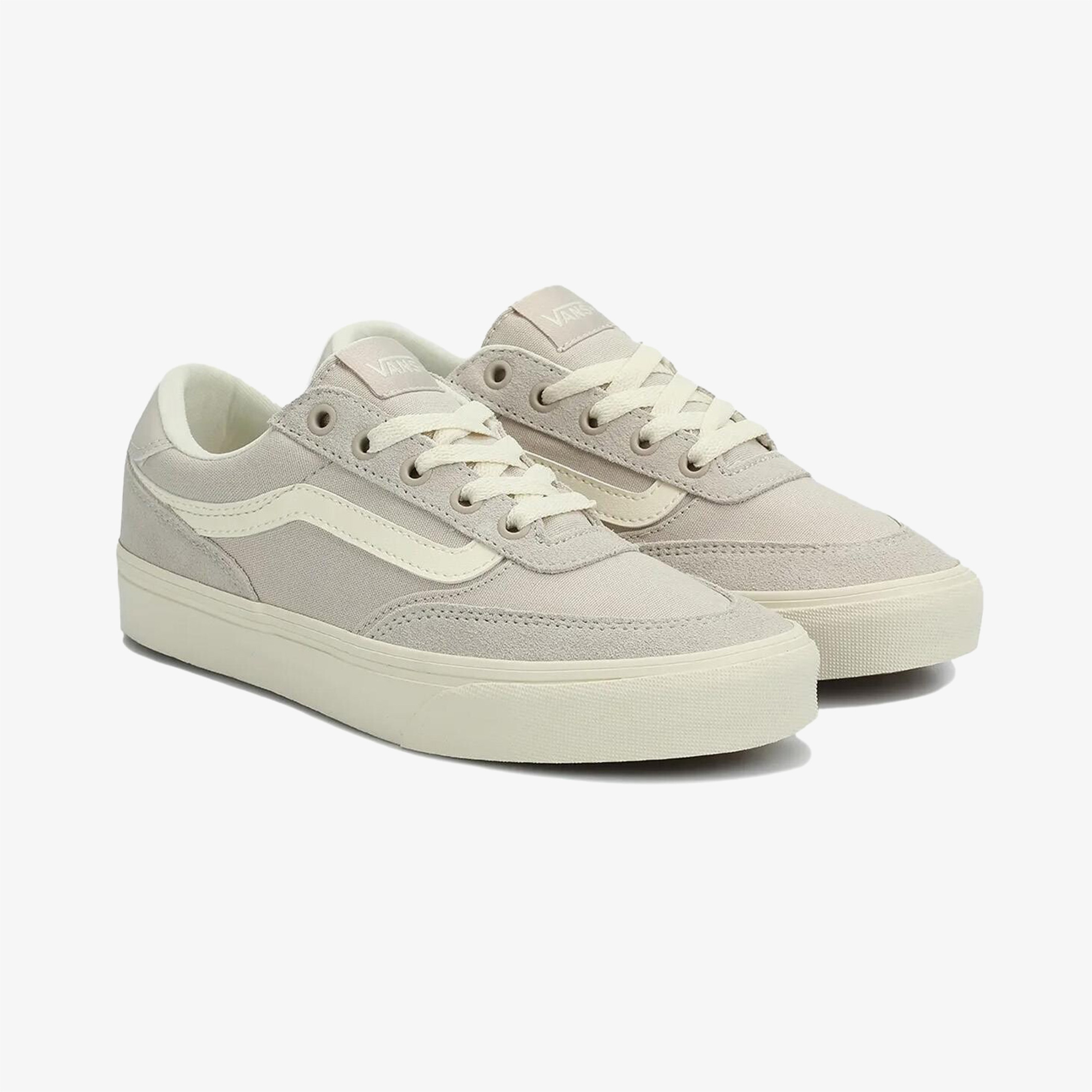 Vans Brooklyn LS Kadın Krem Sneaker