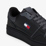 Tommy Jeans Retro Basket Kadın Siyah Spor Ayakkabı