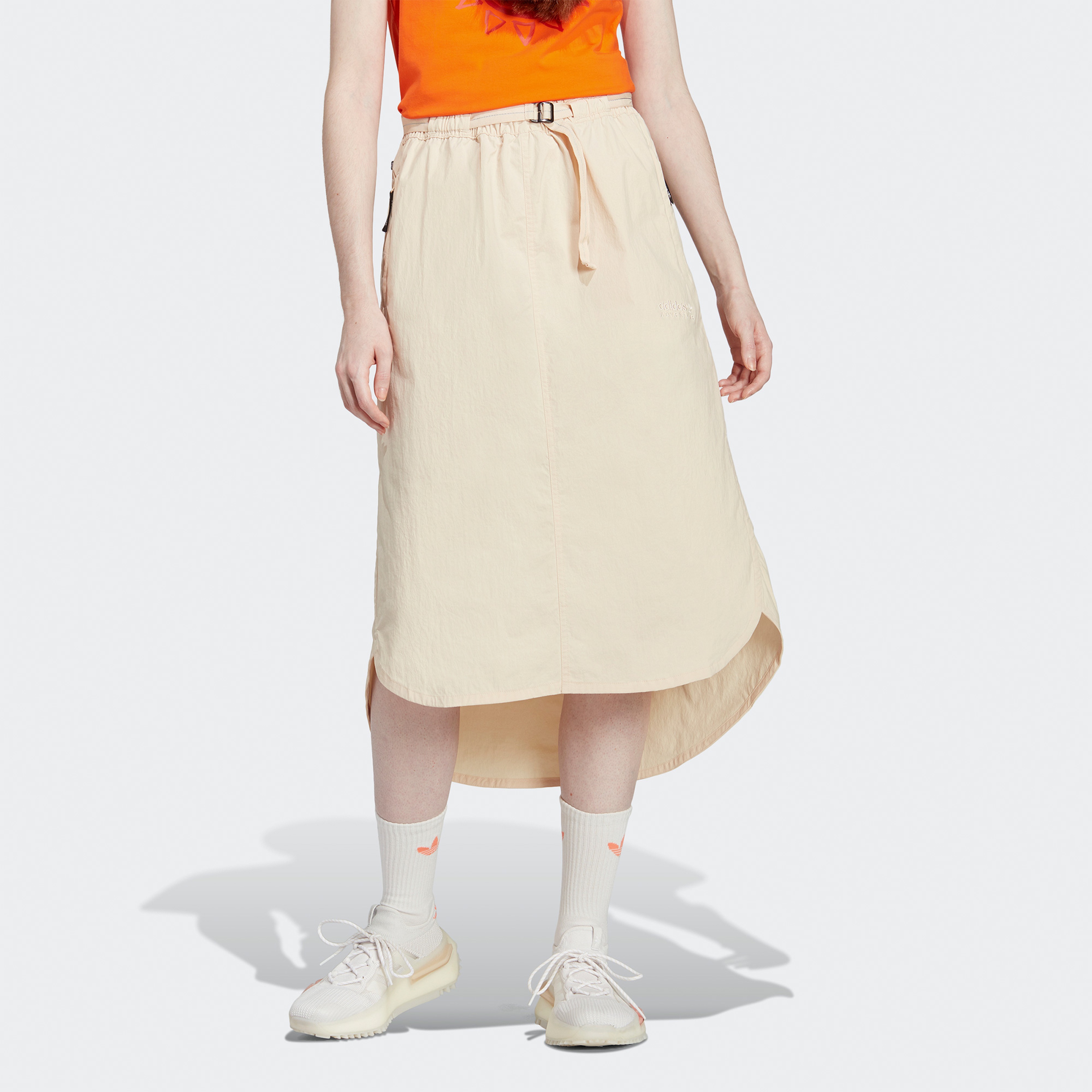 adidas Adicolor Skirt Kadın Krem Etek