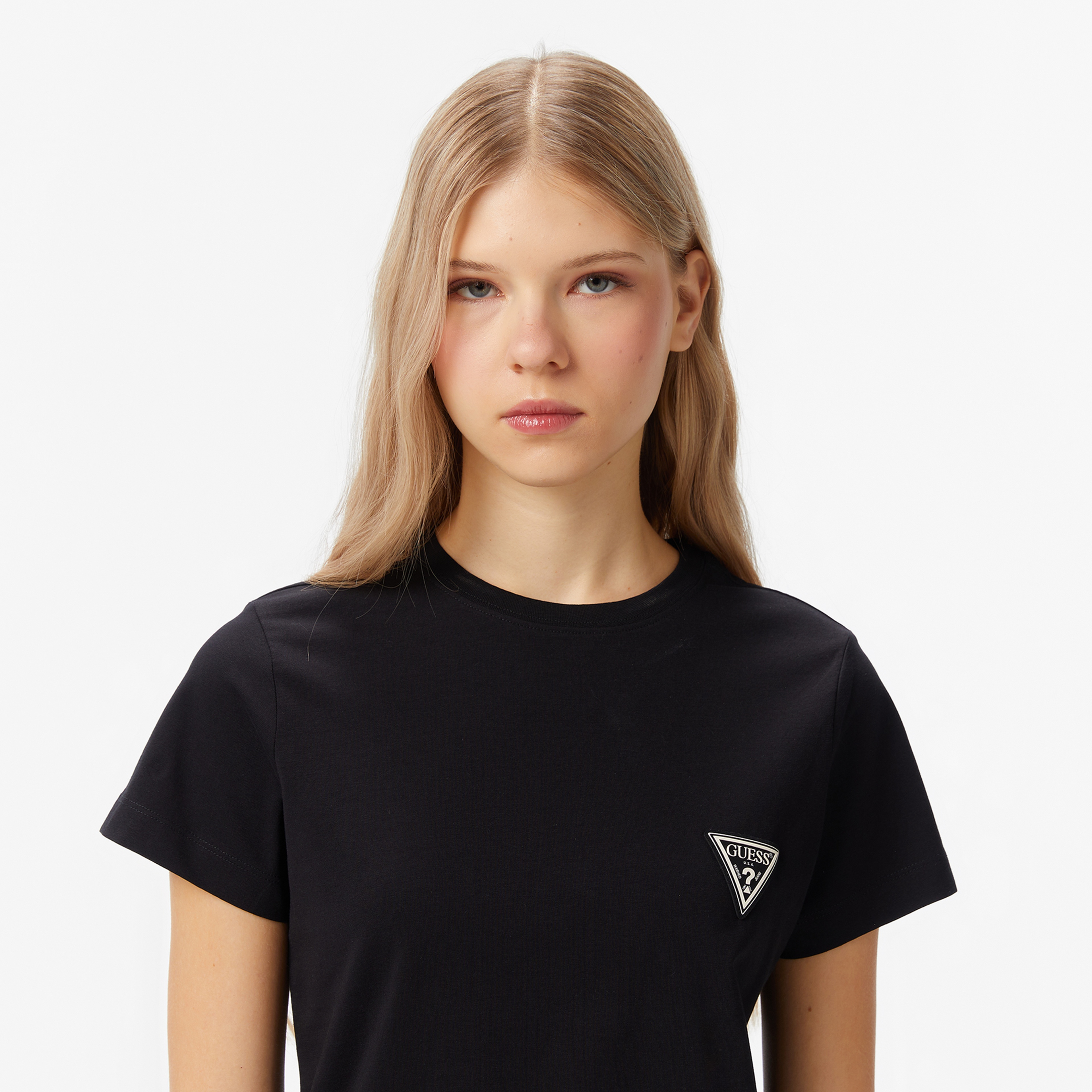 Guess Kadın Siyah T-Shirt