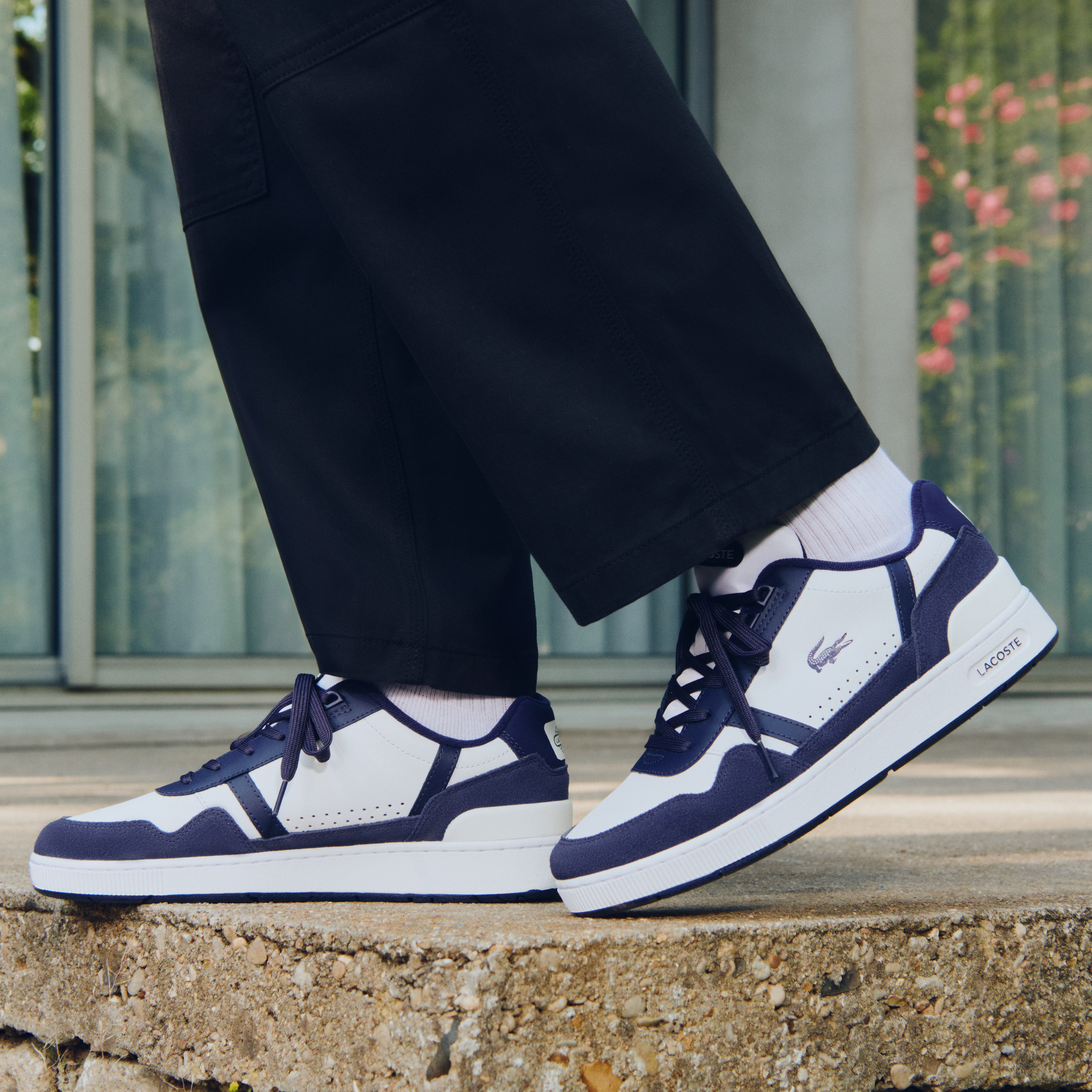 Lacoste SPORT T-Clip Erkek Beyaz Sneaker