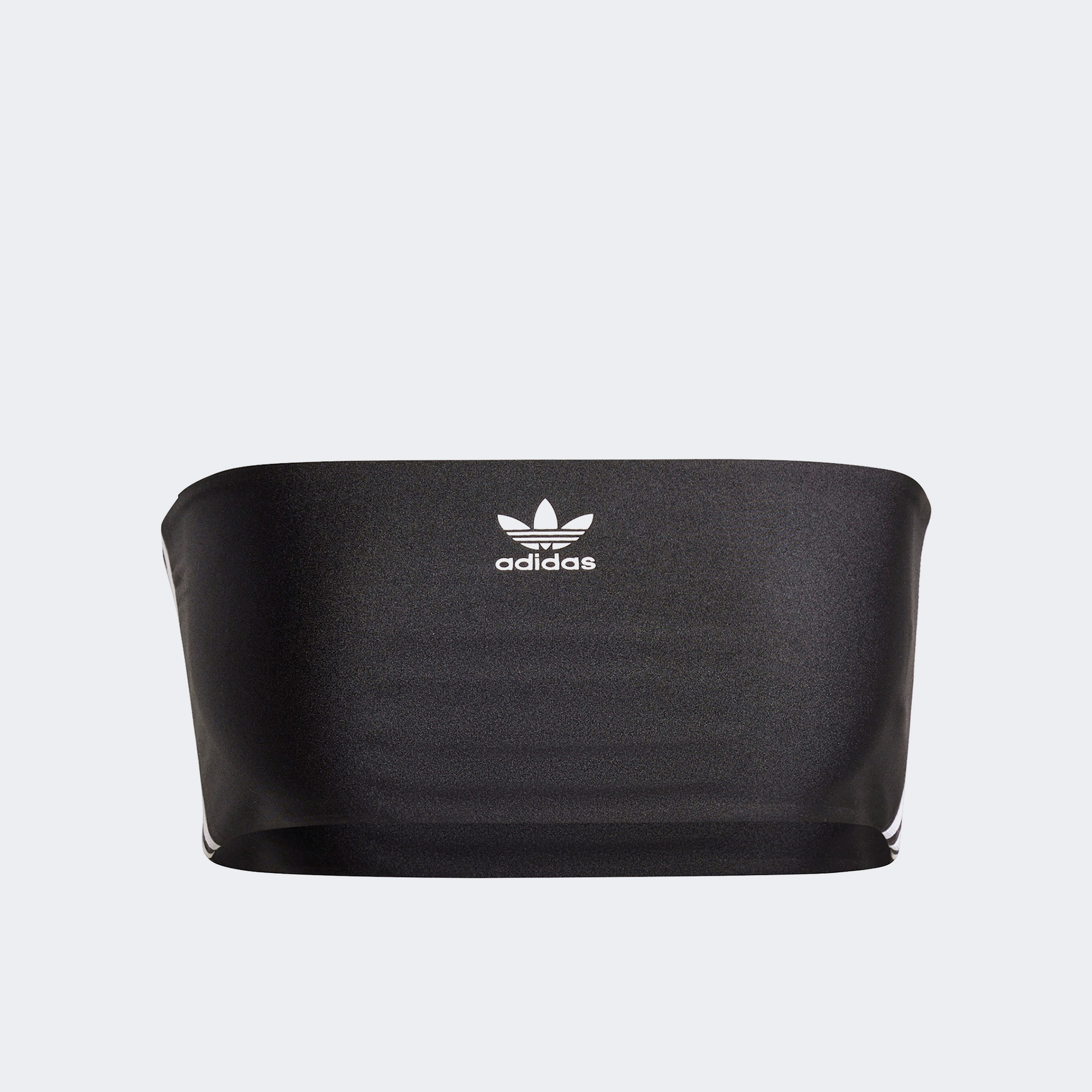 adidas 3 Stripes Tube Top Kadın Siyah T-Shirt