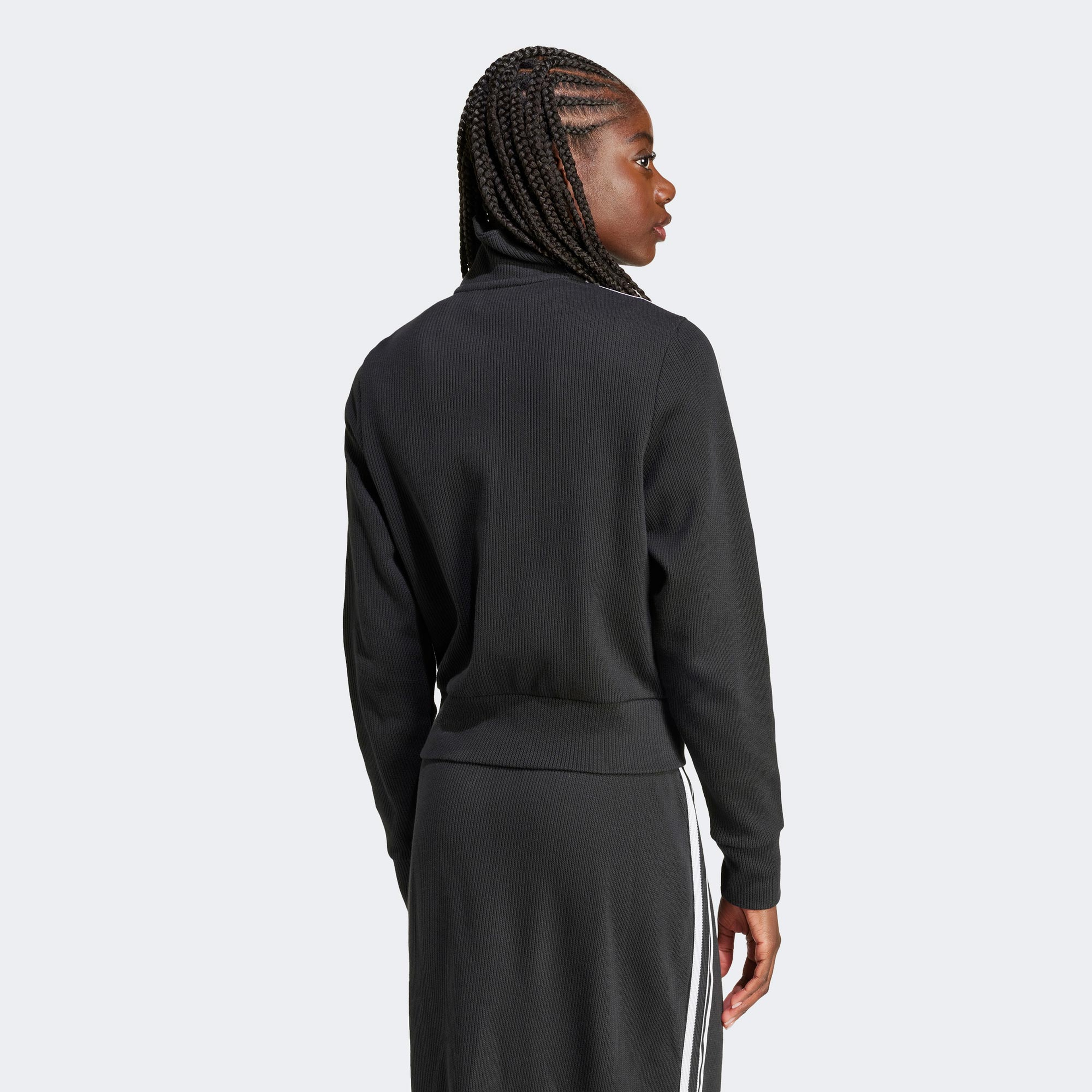 adidas Knit Kadın Siyah Eşofman Üstü