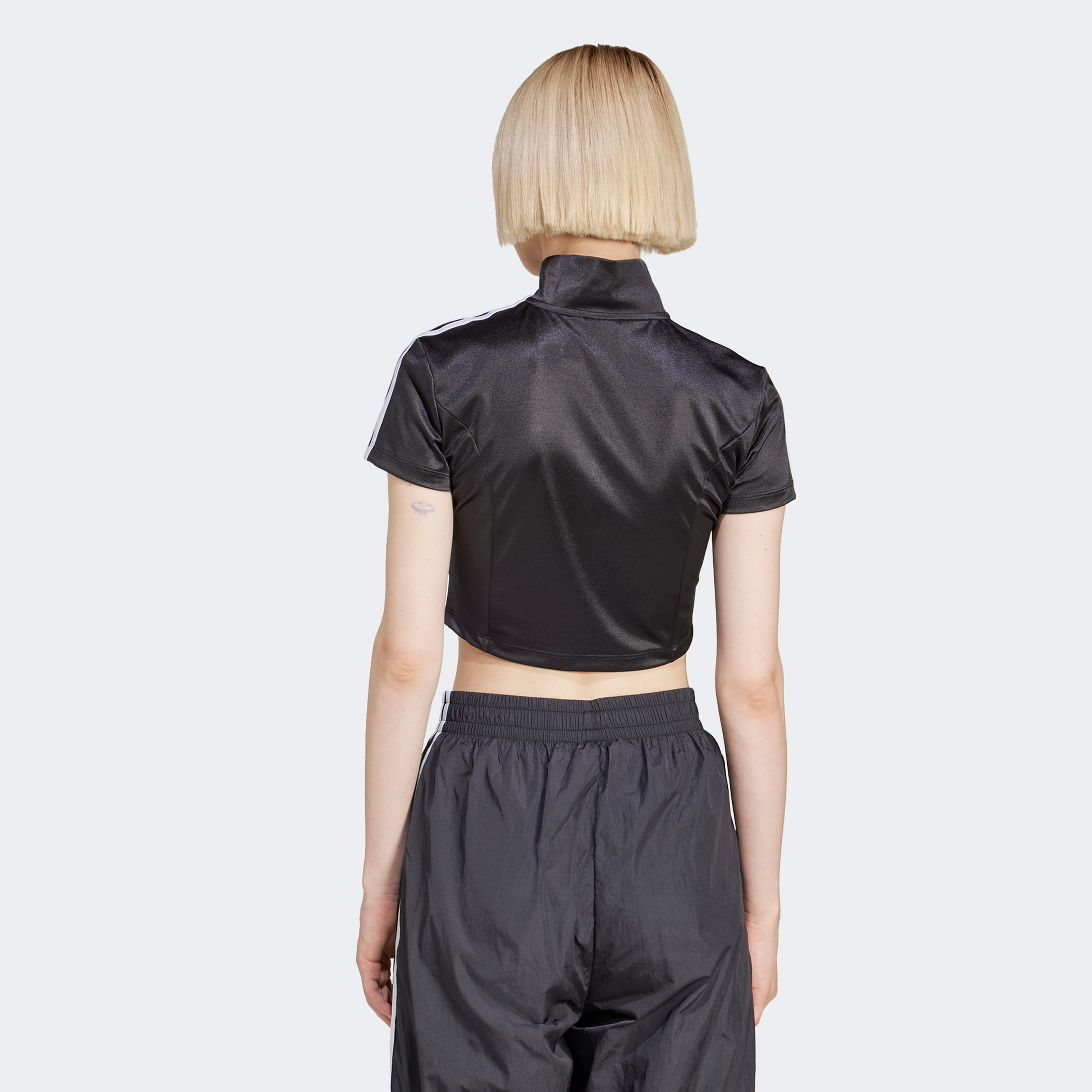 adidas Shortsleeve TT Kadın Cropped Siyah T-Shirt