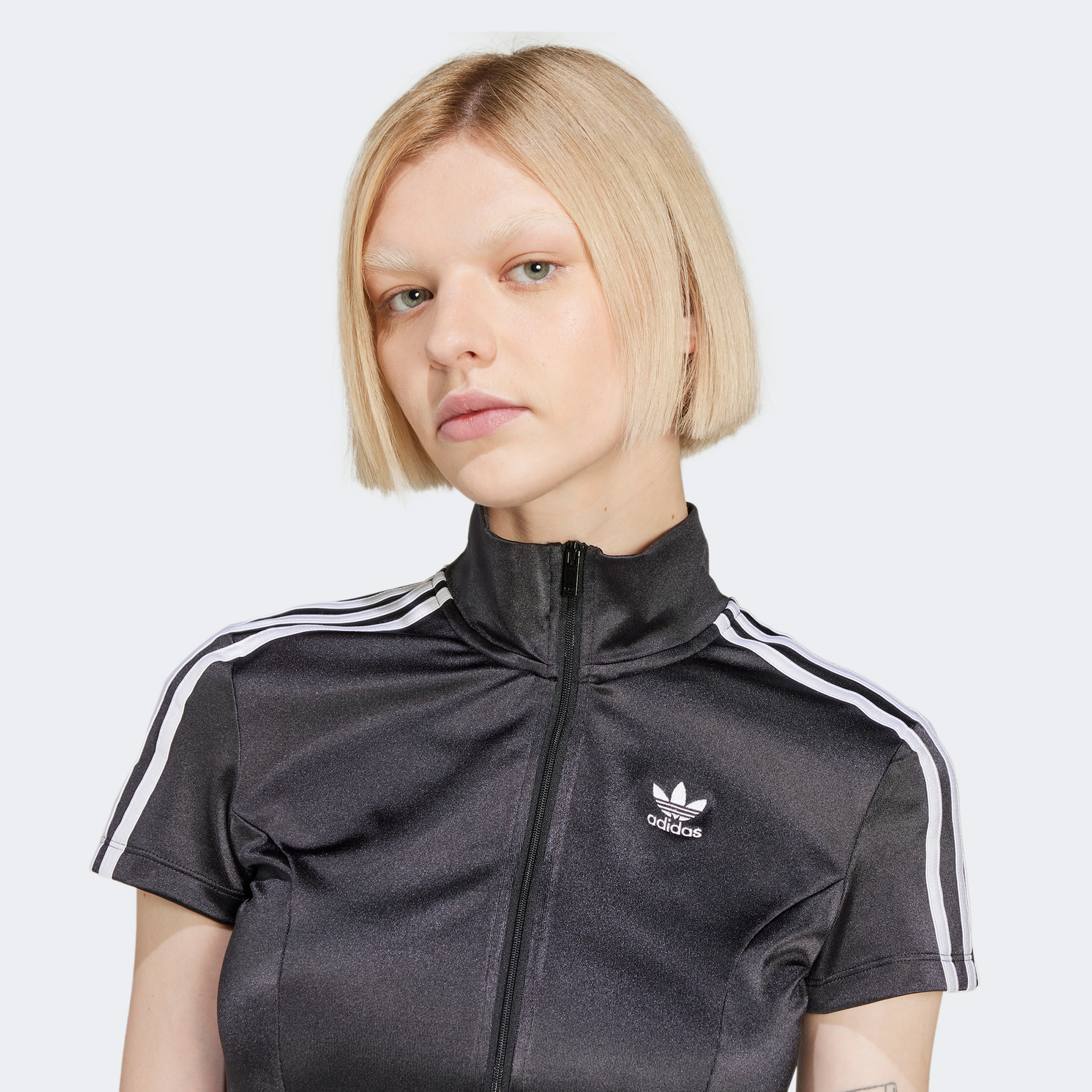 adidas Shortsleeve TT Kadın Cropped Siyah T-Shirt