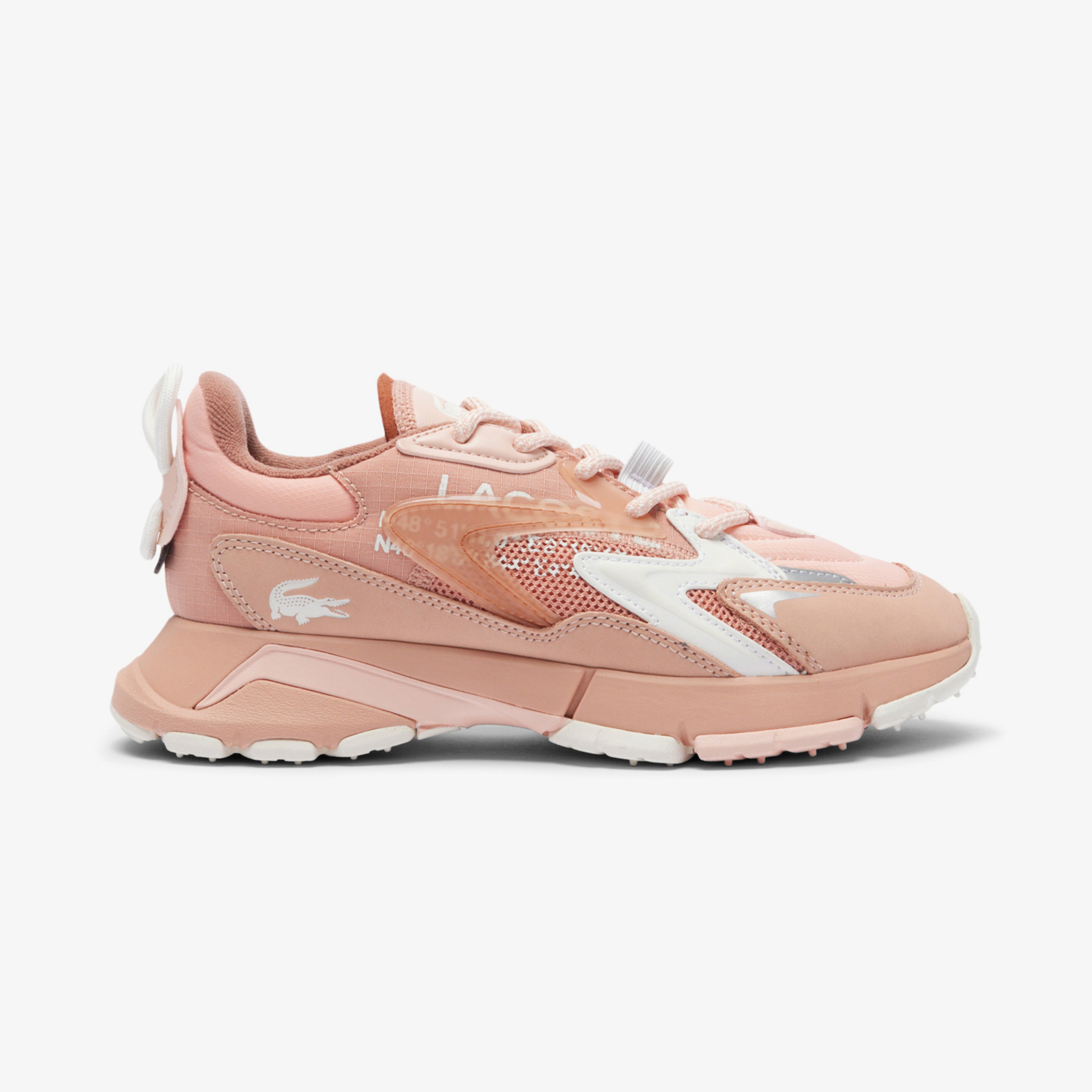 Lacoste L003 Neo Tech Kadın Kahverengi Spor Ayakkabı