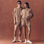 Lacoste Lightweight Monogram Print Erkek Kahverengi Şort