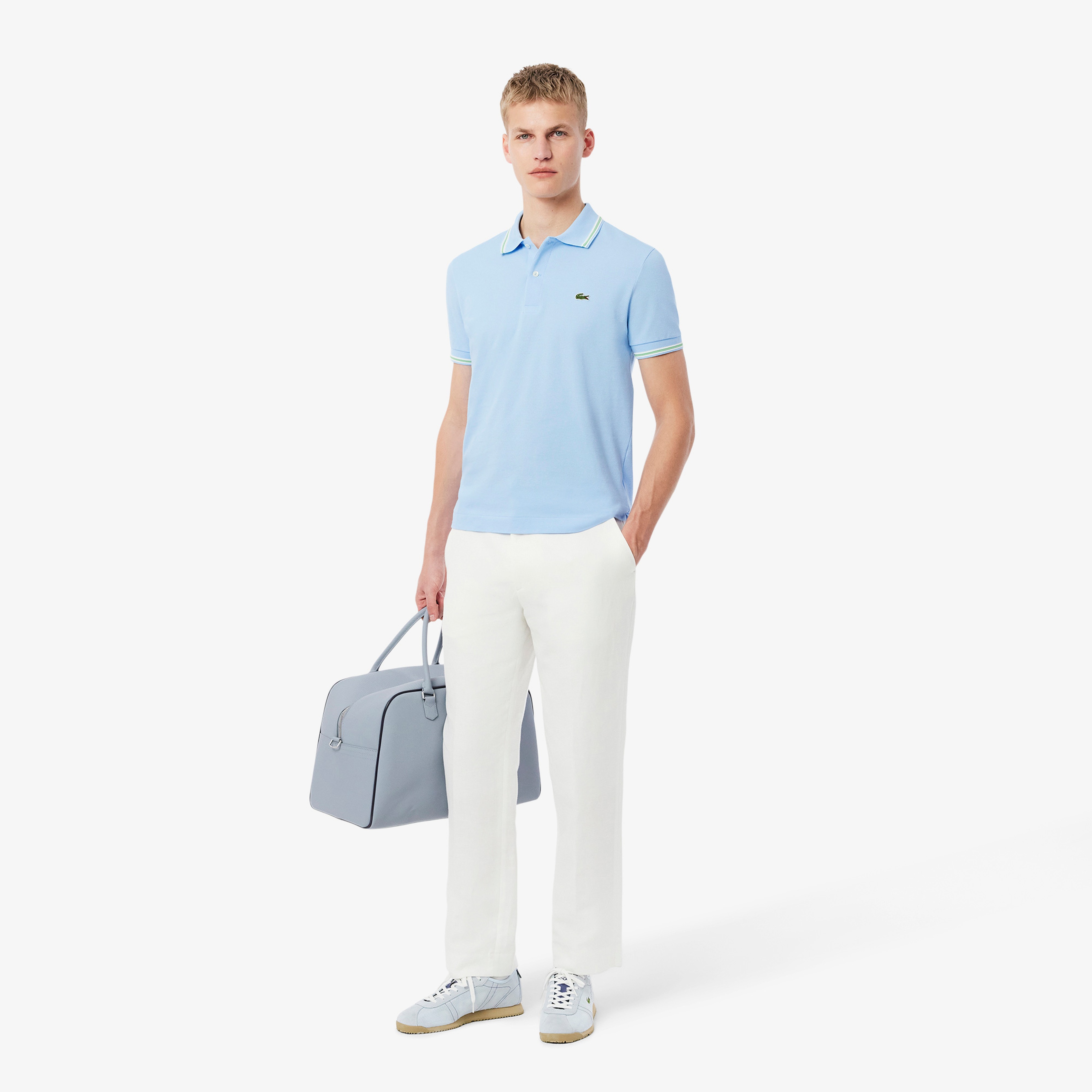 Regular Fit Trim Accent L.12.12 Polo Shirt