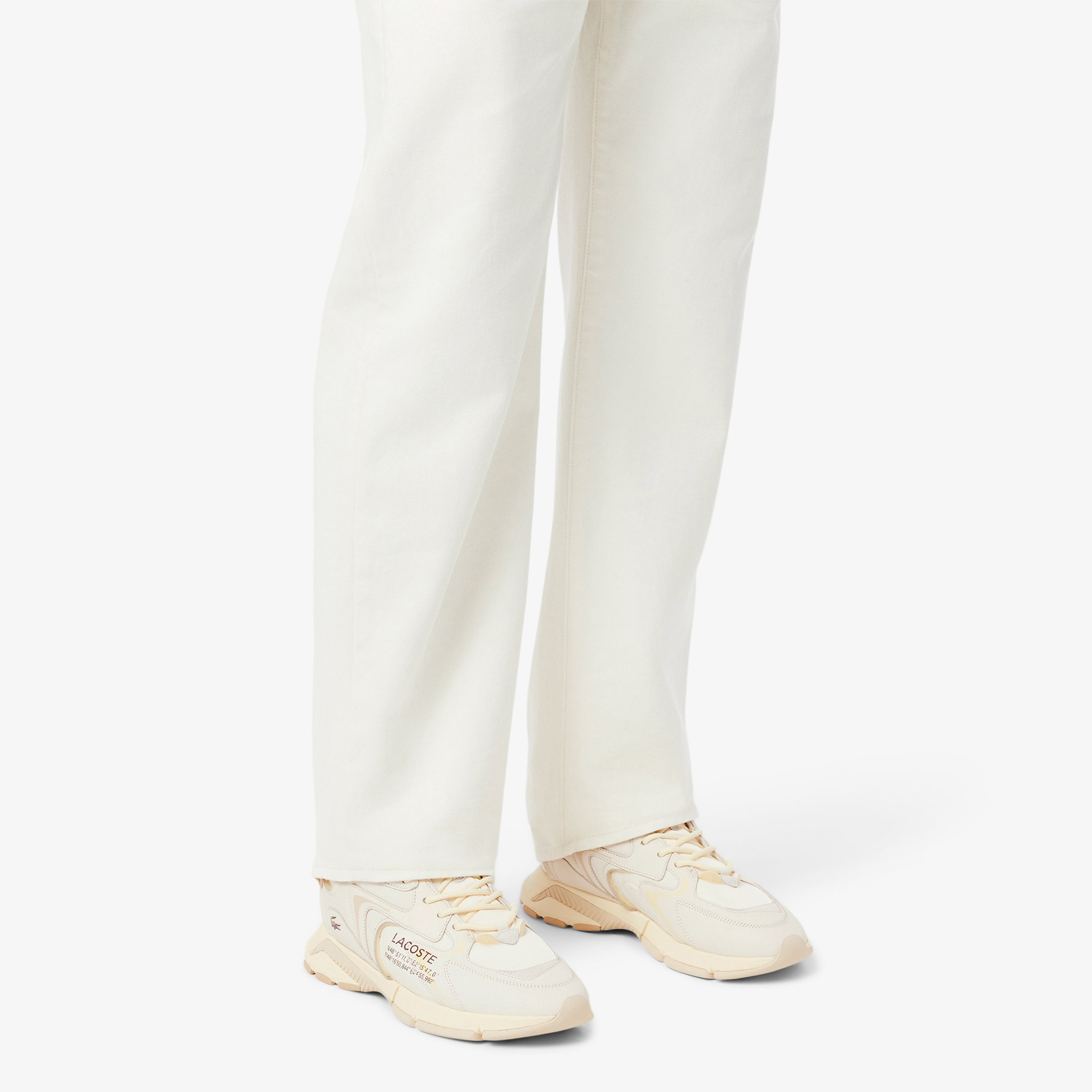 Lacoste L003 Neo Erkek Bej Sneaker