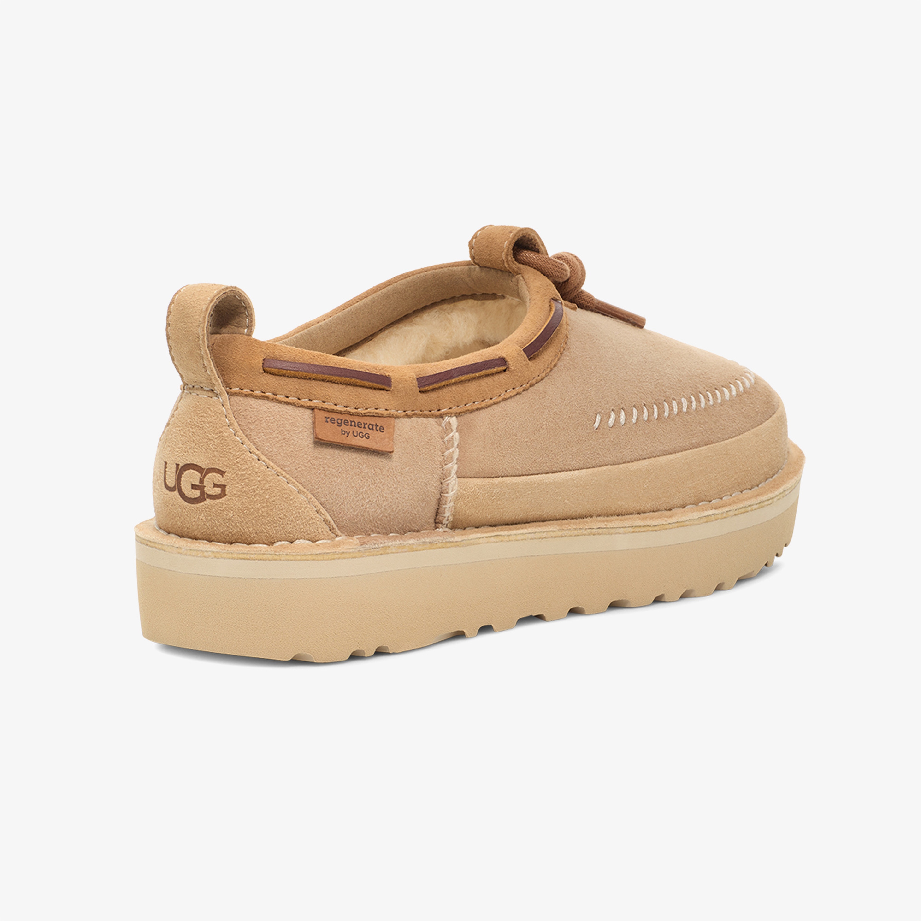 UGG Tasman Crafted Regenerate Kadın Bej Terlik