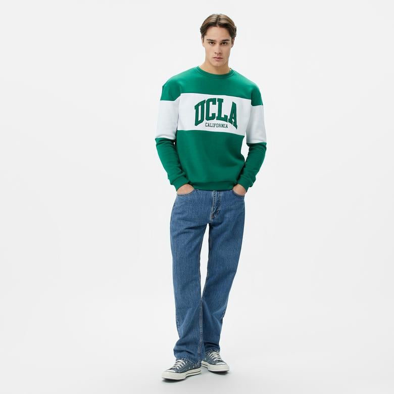 Ucla Archer Erkek Yeşil Sweatshirt
