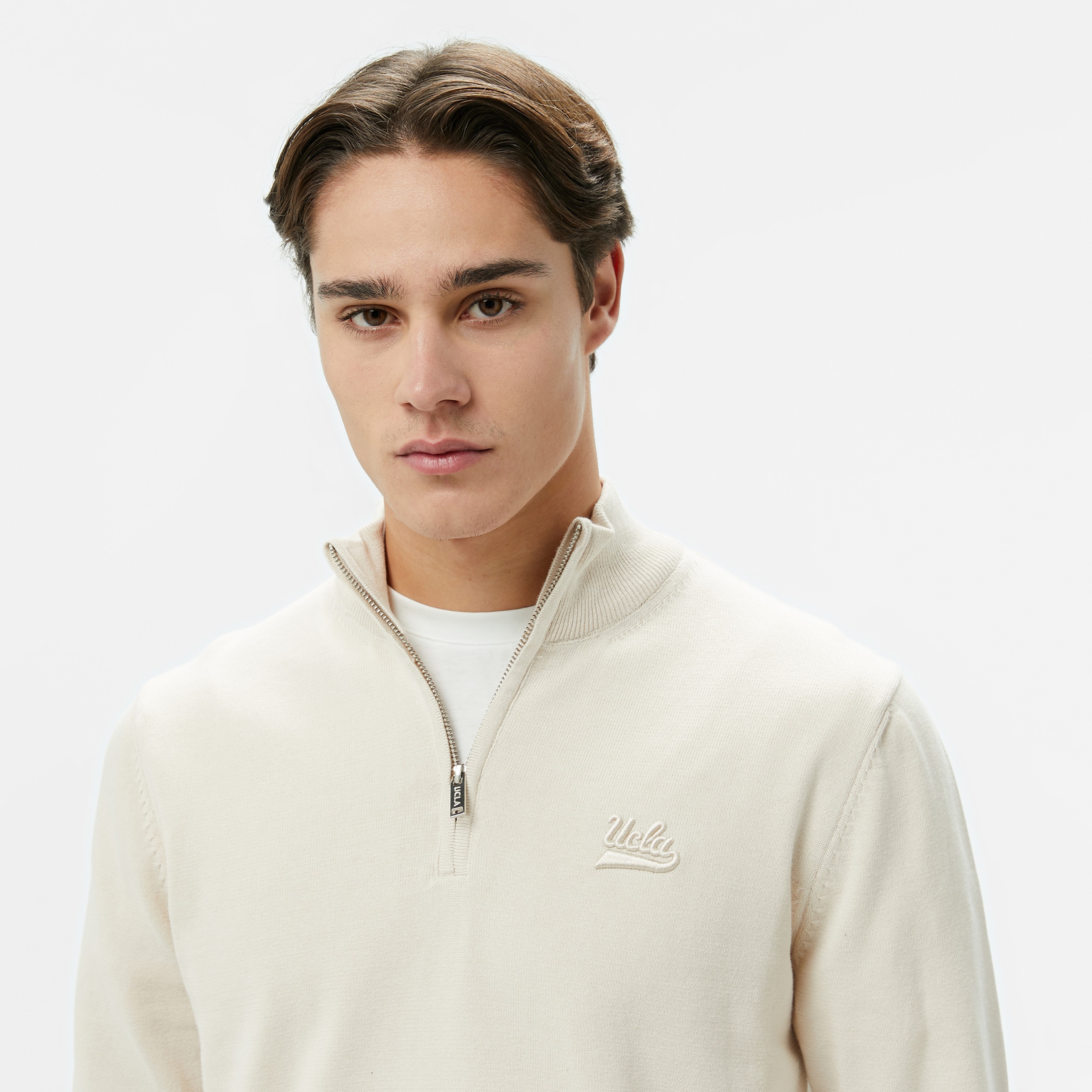 Ucla Fred Erkek Bej Triko