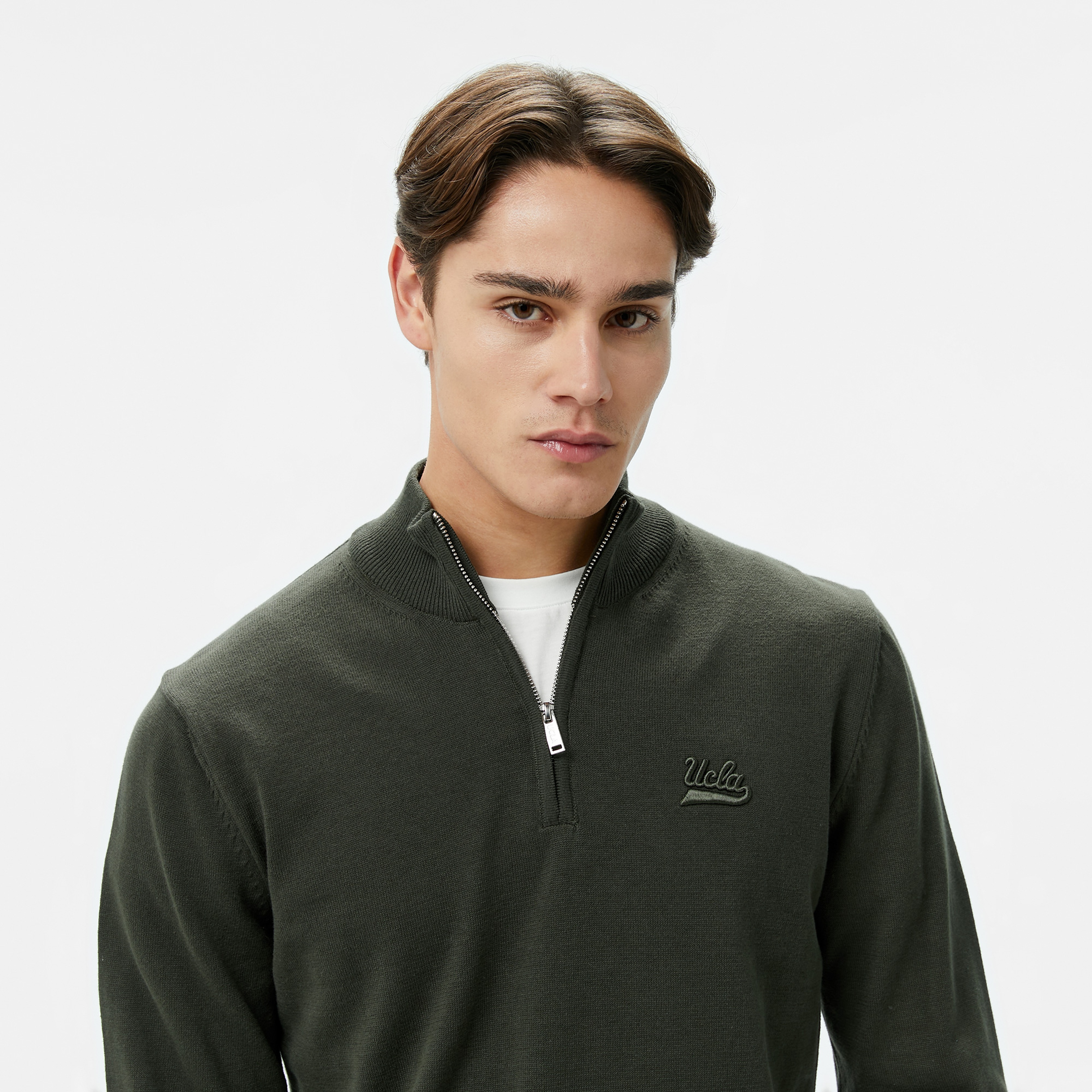 Ucla Fred Erkek Yeşil Triko