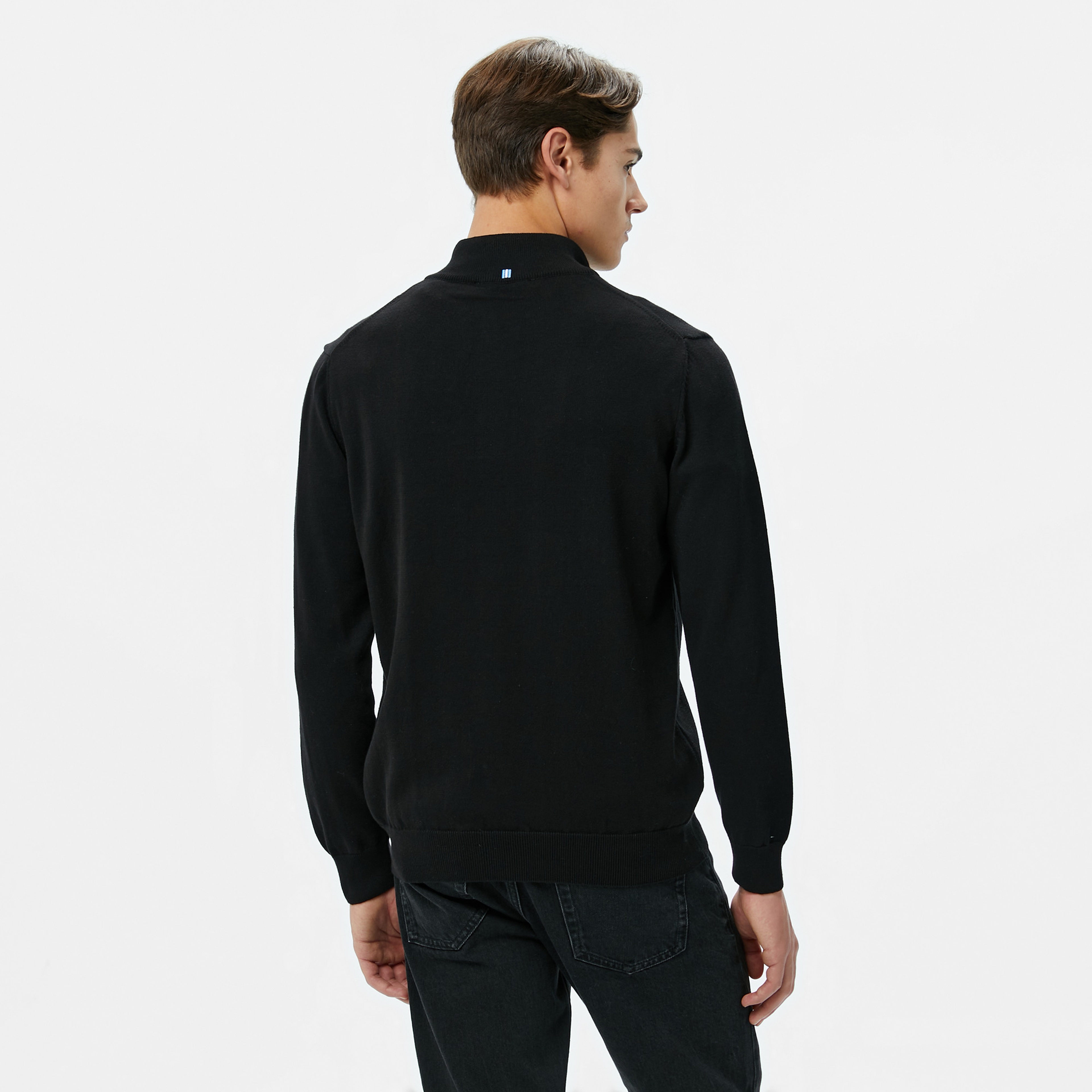 Ucla Fred Erkek Siyah Triko