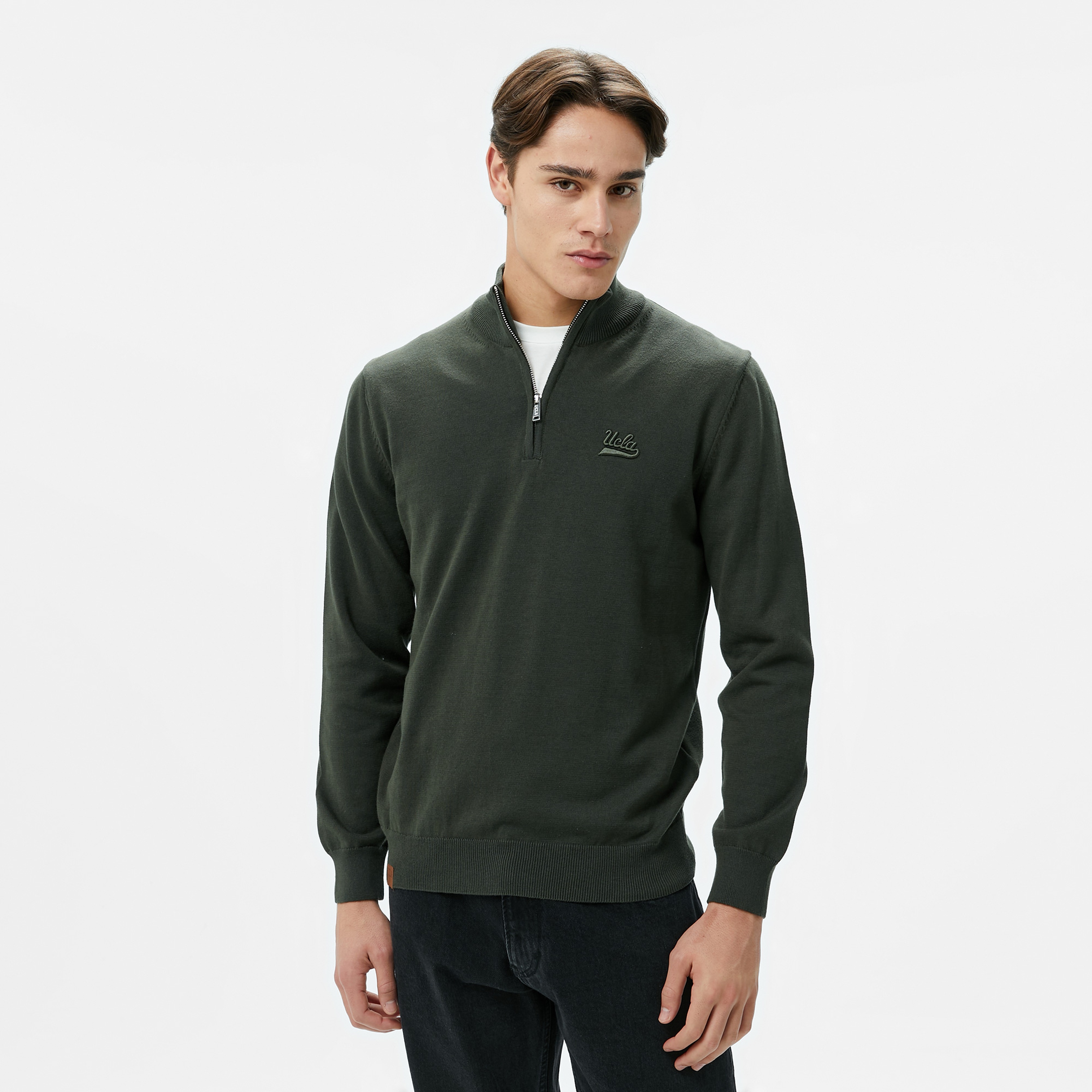 Ucla Fred Erkek Yeşil Triko