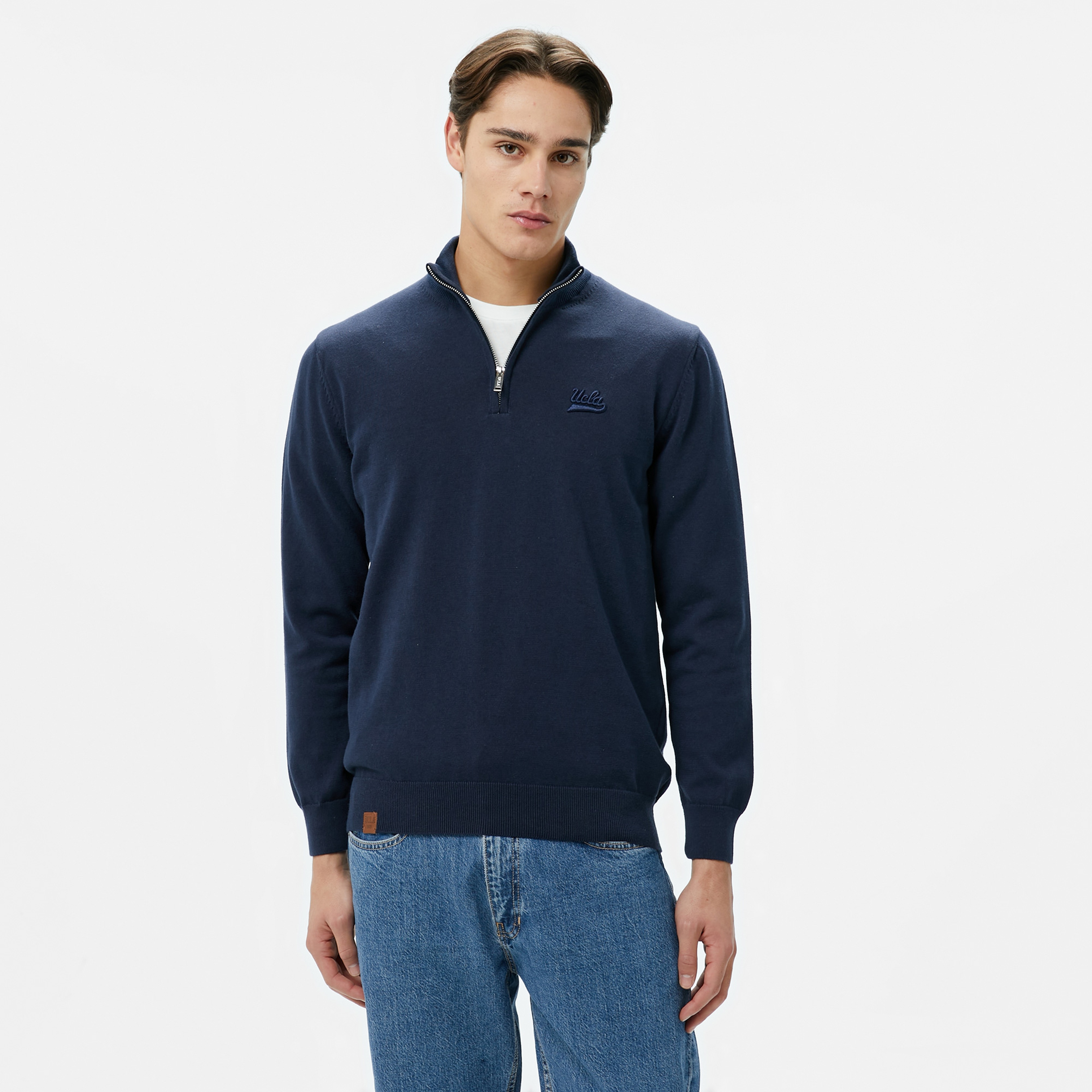 Ucla Fred Erkek Lacivert Triko