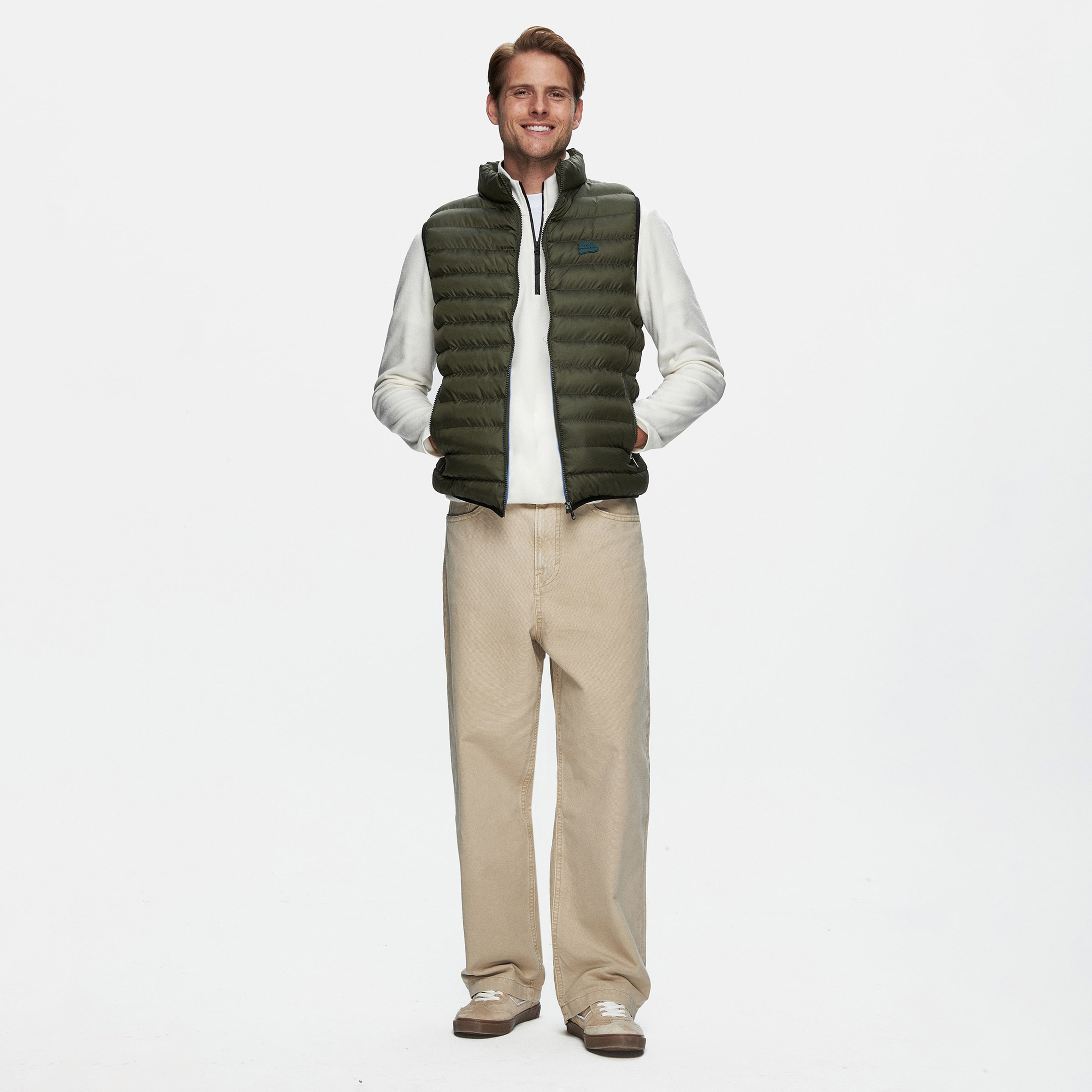 Ucla Blume Erkek Haki Yelek