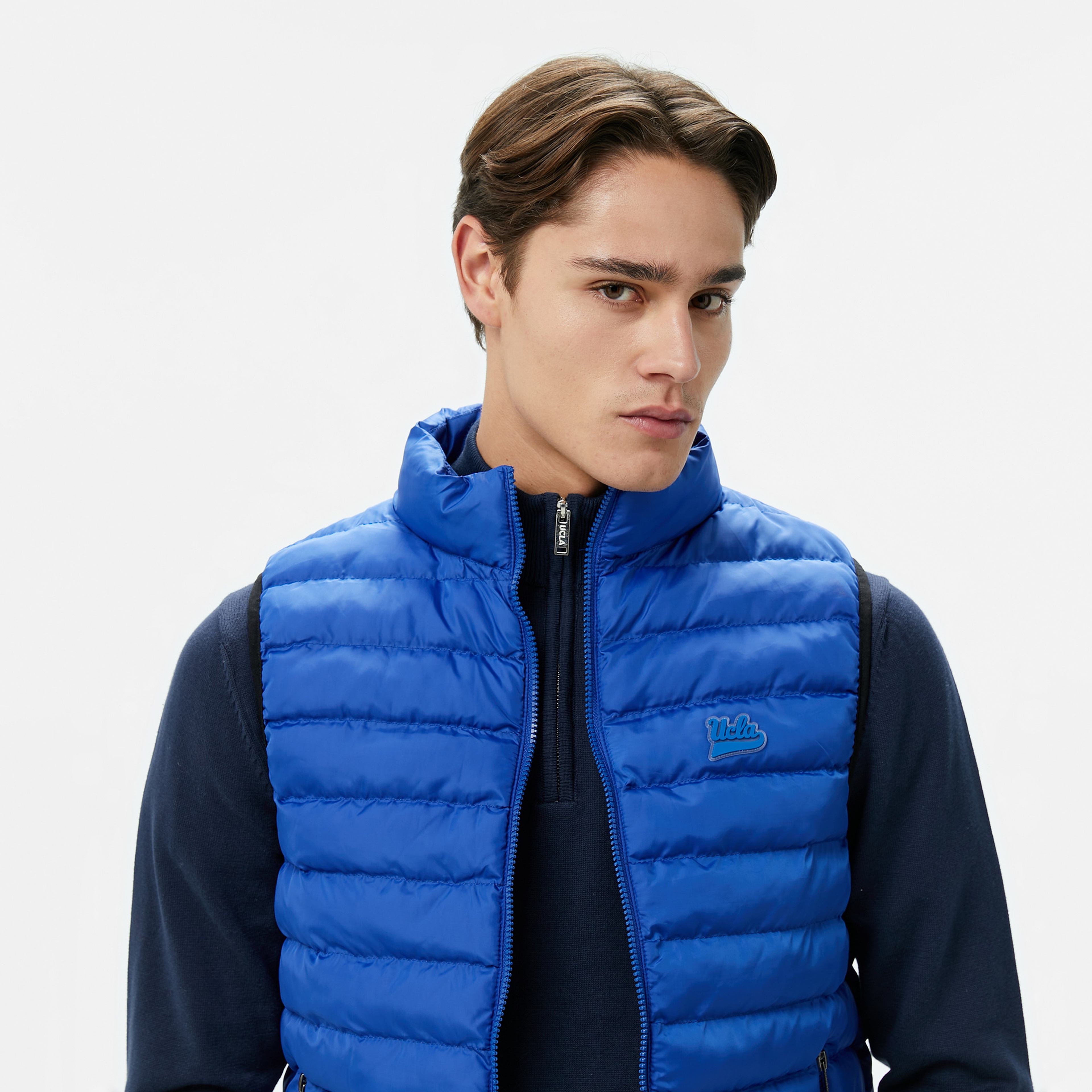 Ucla Blume Erkek Mavi Yelek