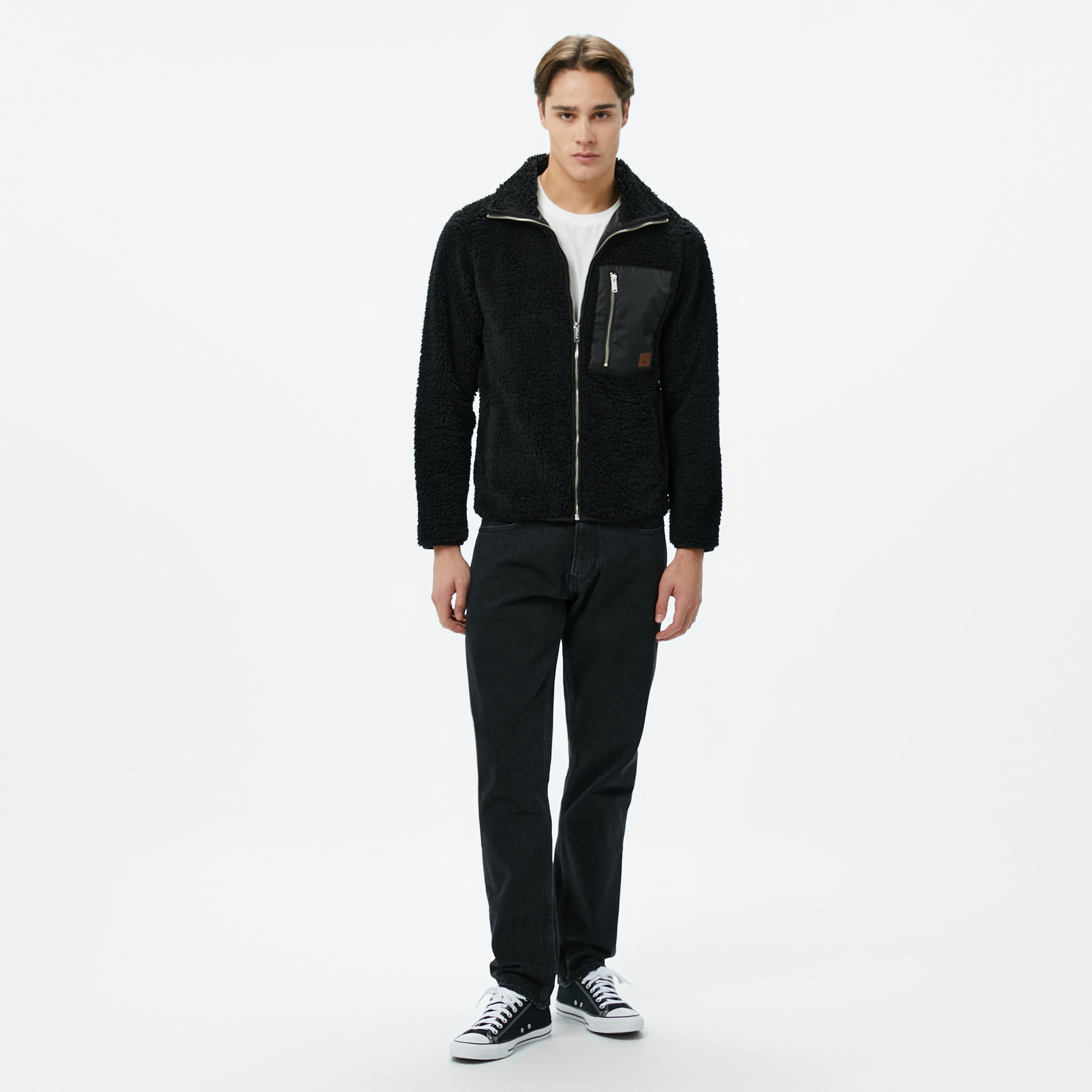 Ucla Sinead Erkek Siyah Ceket