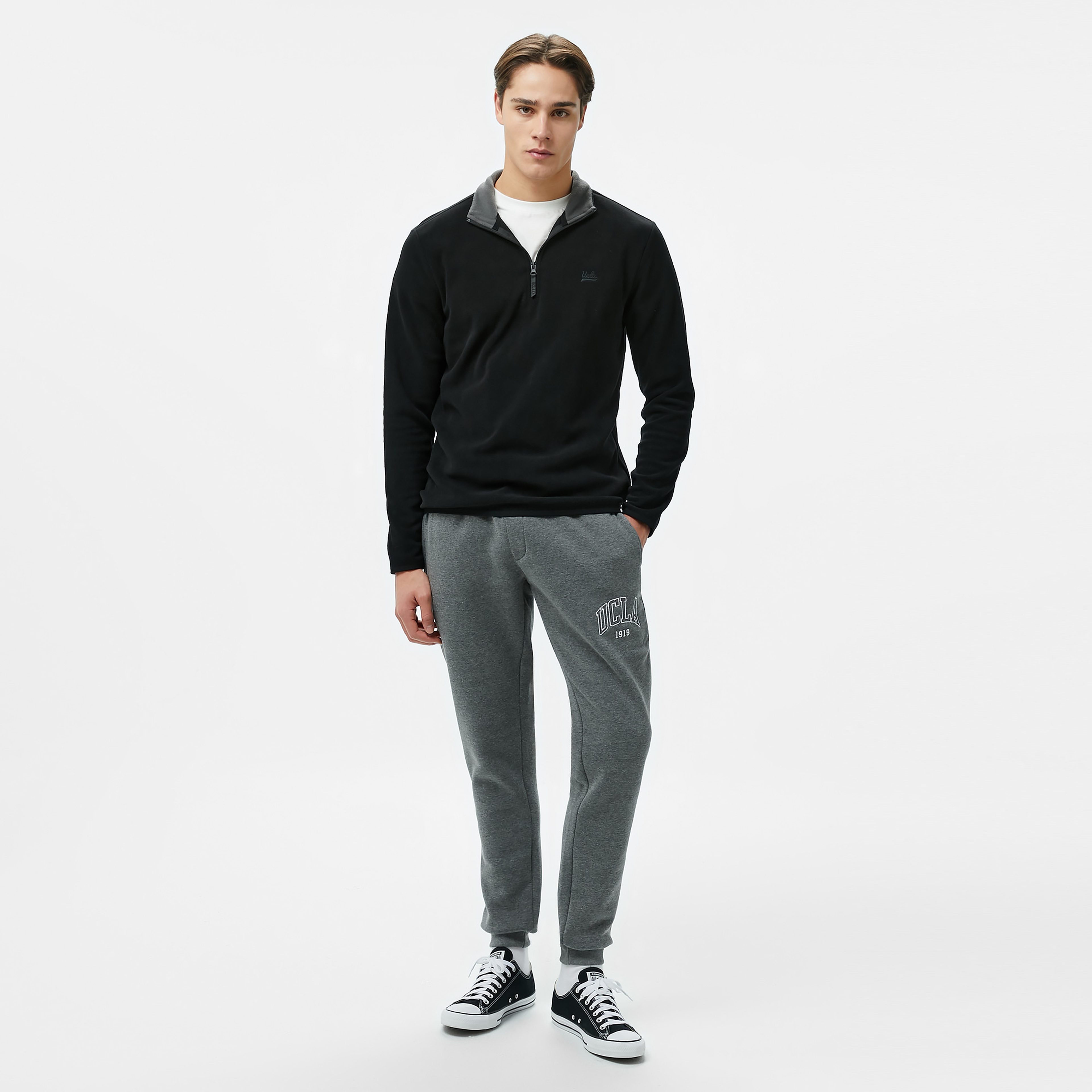 Ucla Otto Erkek Gri Eşofman Altı