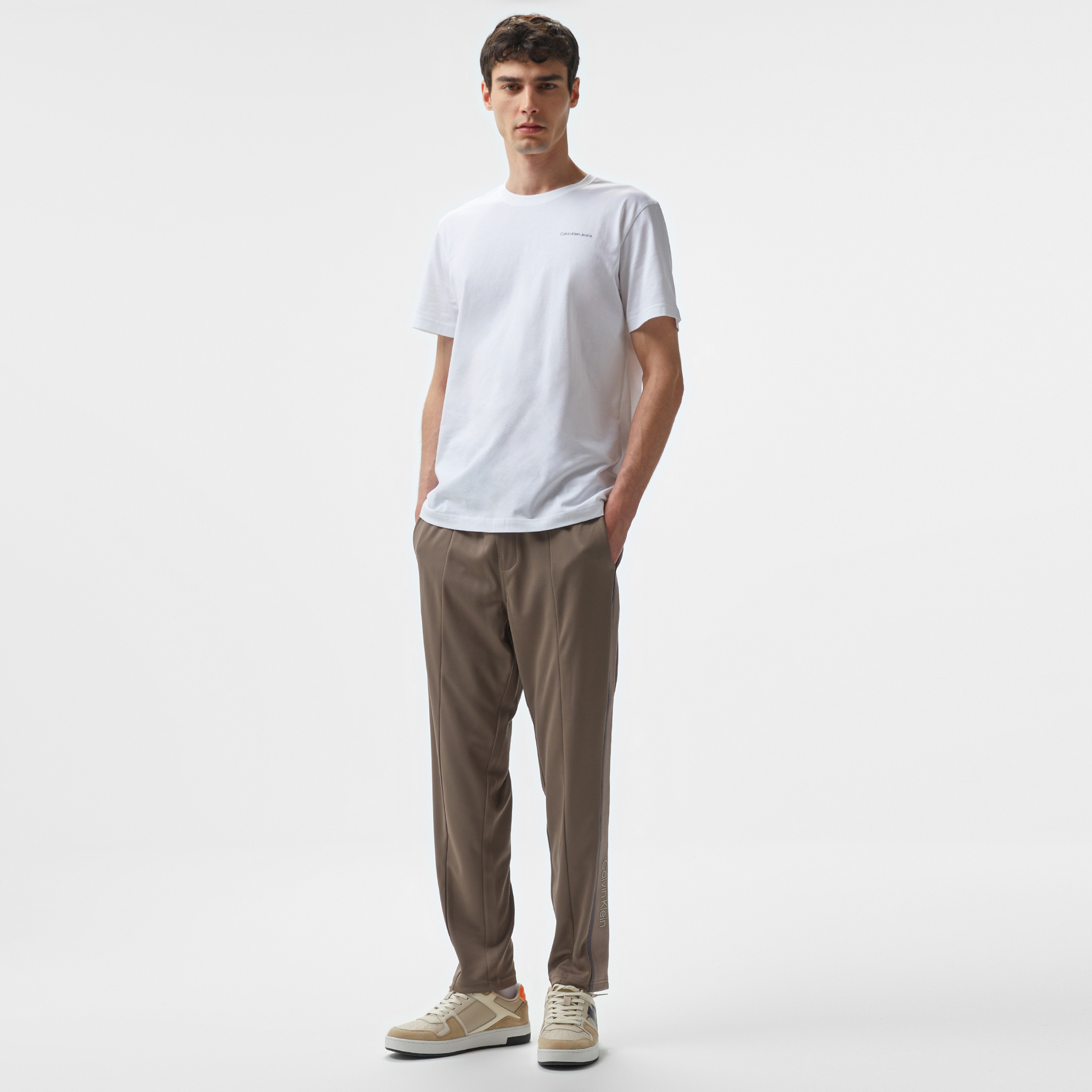Calvin Klein Erkek Kahverengi Eşofman Altı