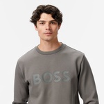 Boss Erkek Gri Sweatshirt