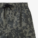 Erkek Regular Fit Desenli Haki Mayo