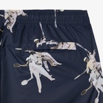 Erkek Regular Fit Desenli Lacivert Mayo