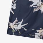 Erkek Regular Fit Desenli Lacivert Mayo