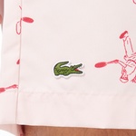 Erkek Regular Fit Desenli Pembe Mayo