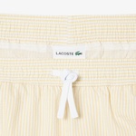 Lacoste Erkek Çizgili Sarı Mayo
