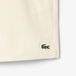 Lacoste Erkek Çizgili Sarı Mayo