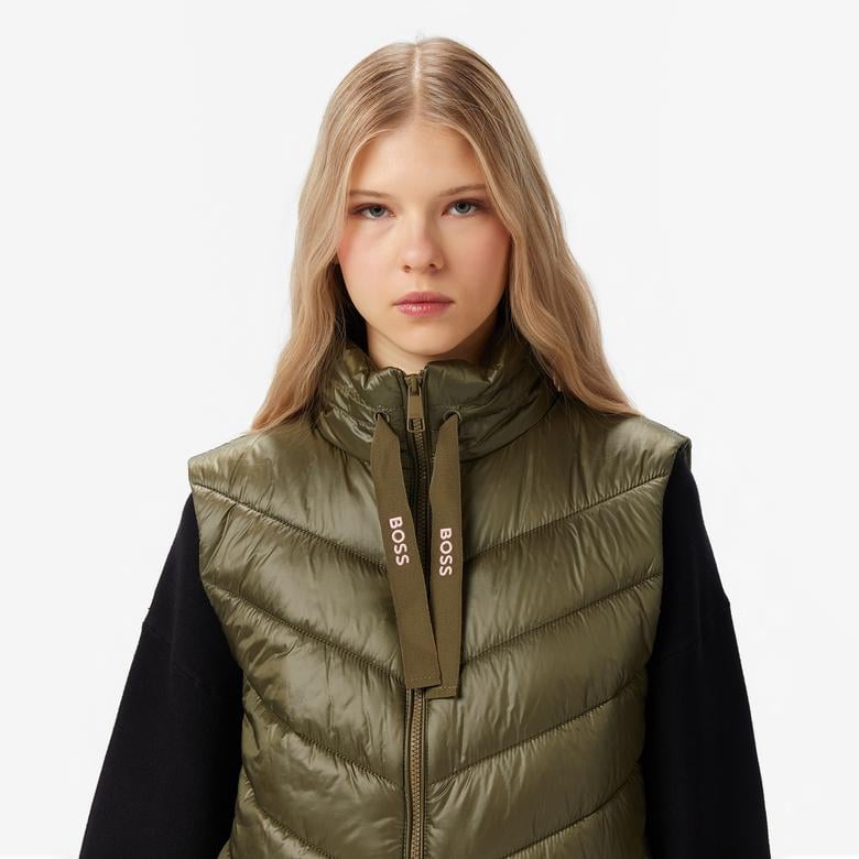 Boss Kadın Siyah Yelek