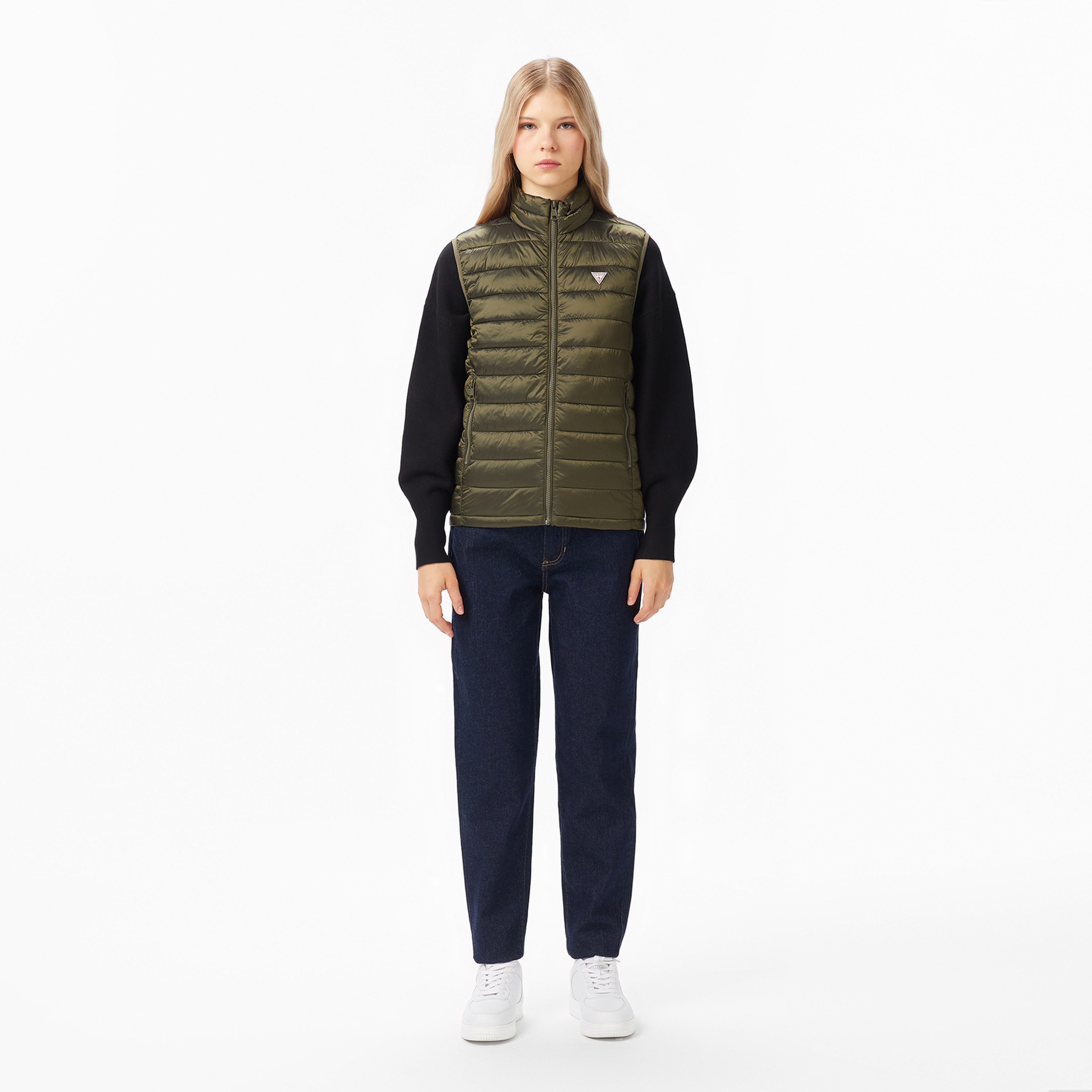 Guess Kadın Yeşil Yelek