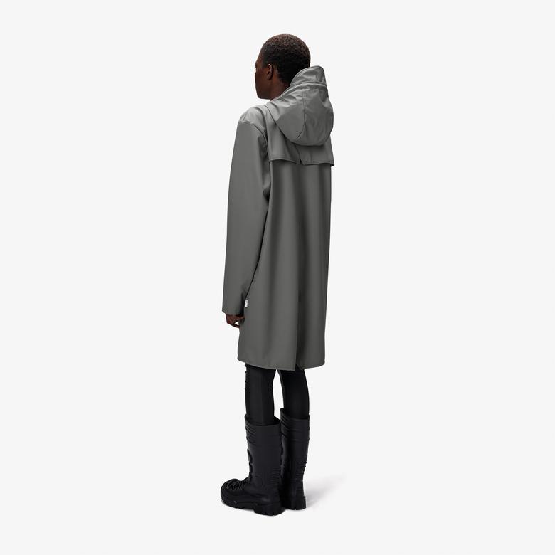 Rains Unisex Gri Yağmurluk