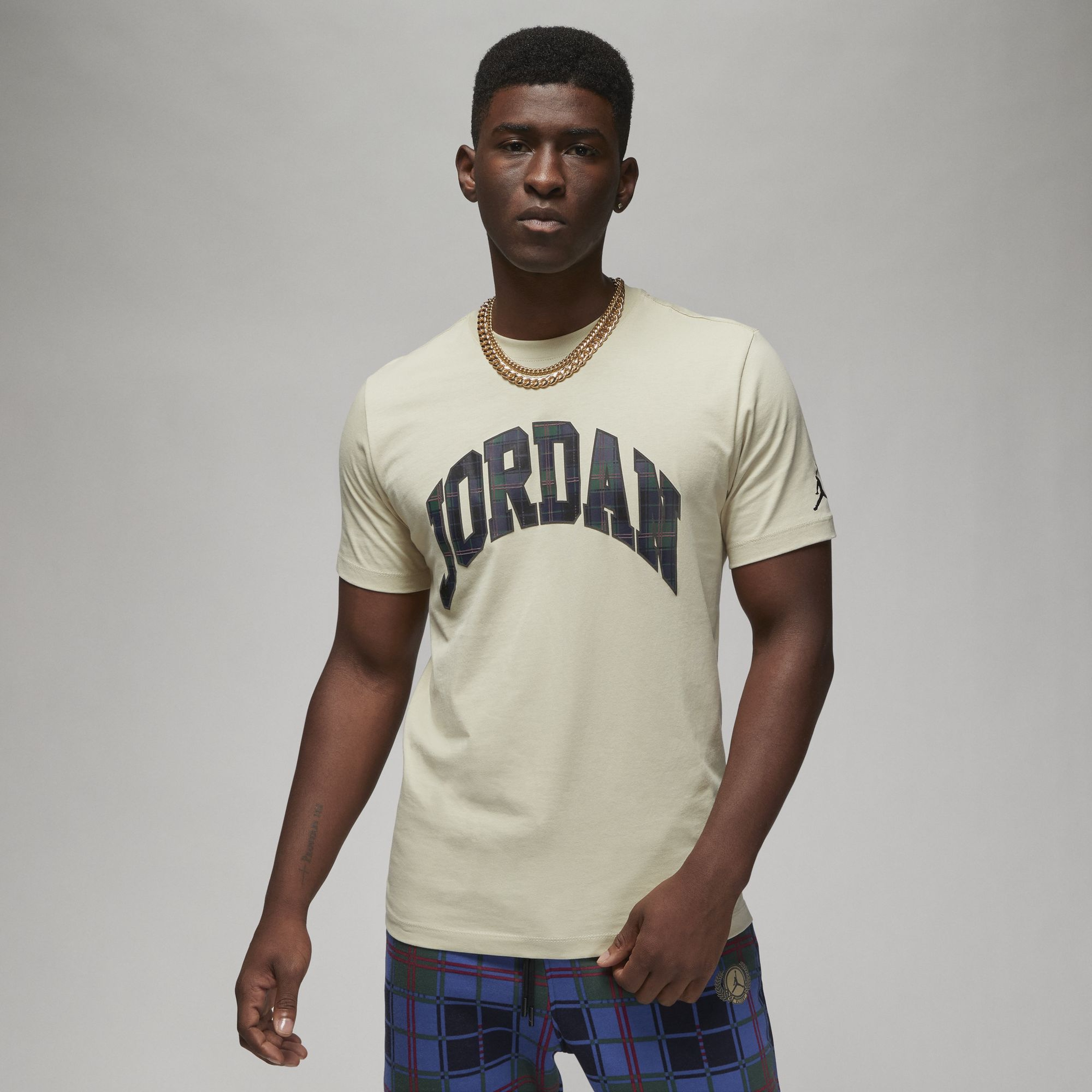 Jordan Brand Holiday Erkek Bej T-Shirt