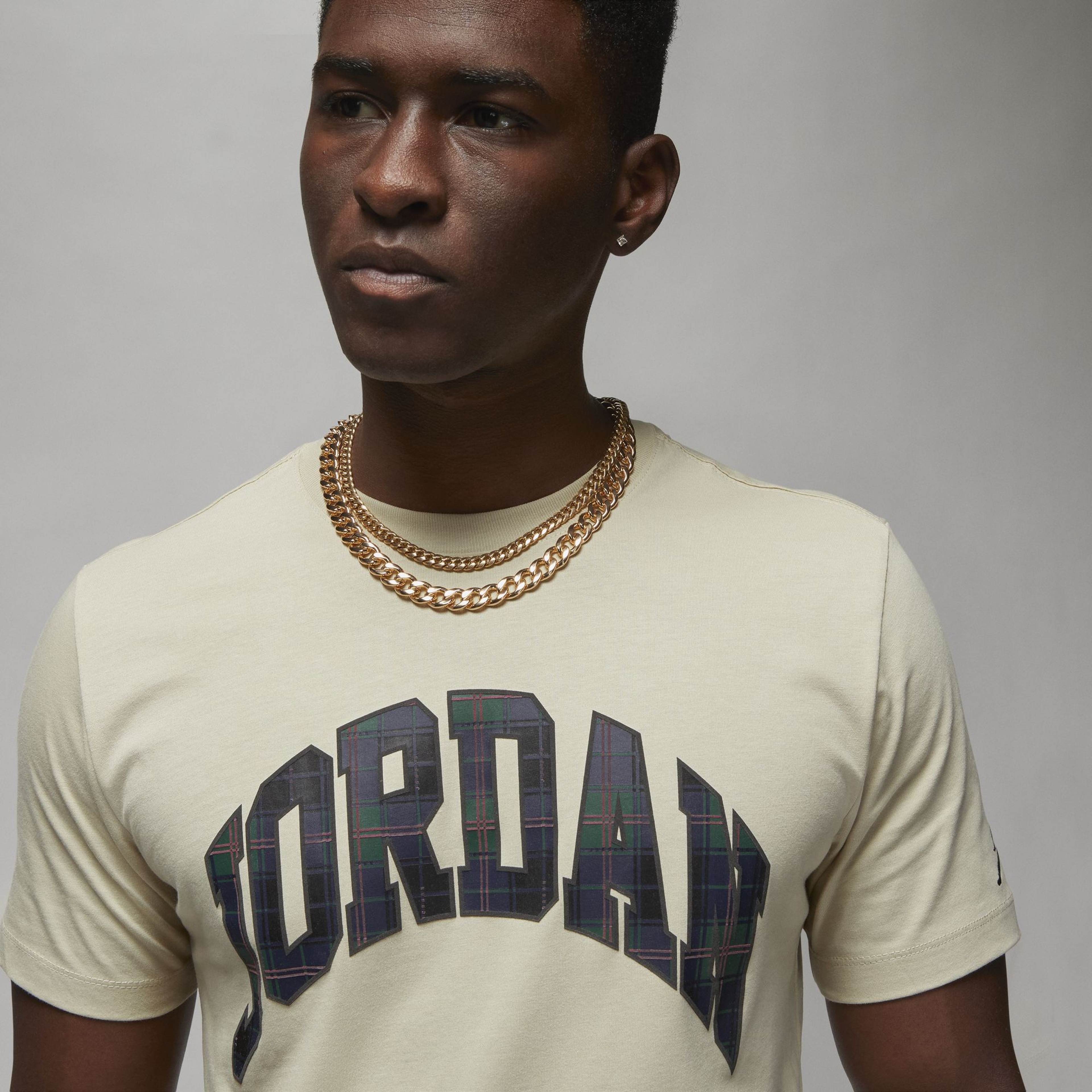 Jordan Brand Holiday Erkek Bej T-Shirt