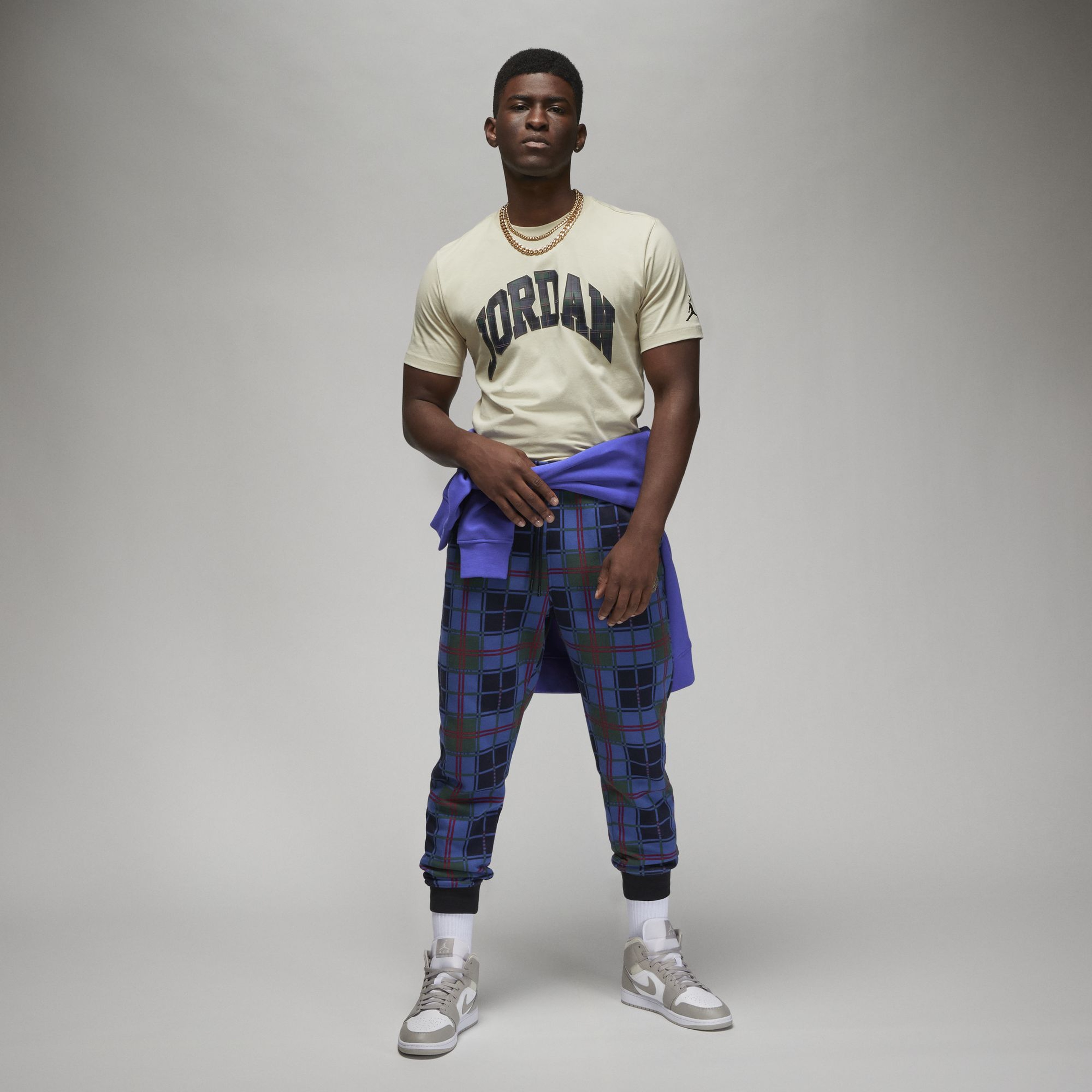 Jordan Brand Holiday Erkek Bej T-Shirt