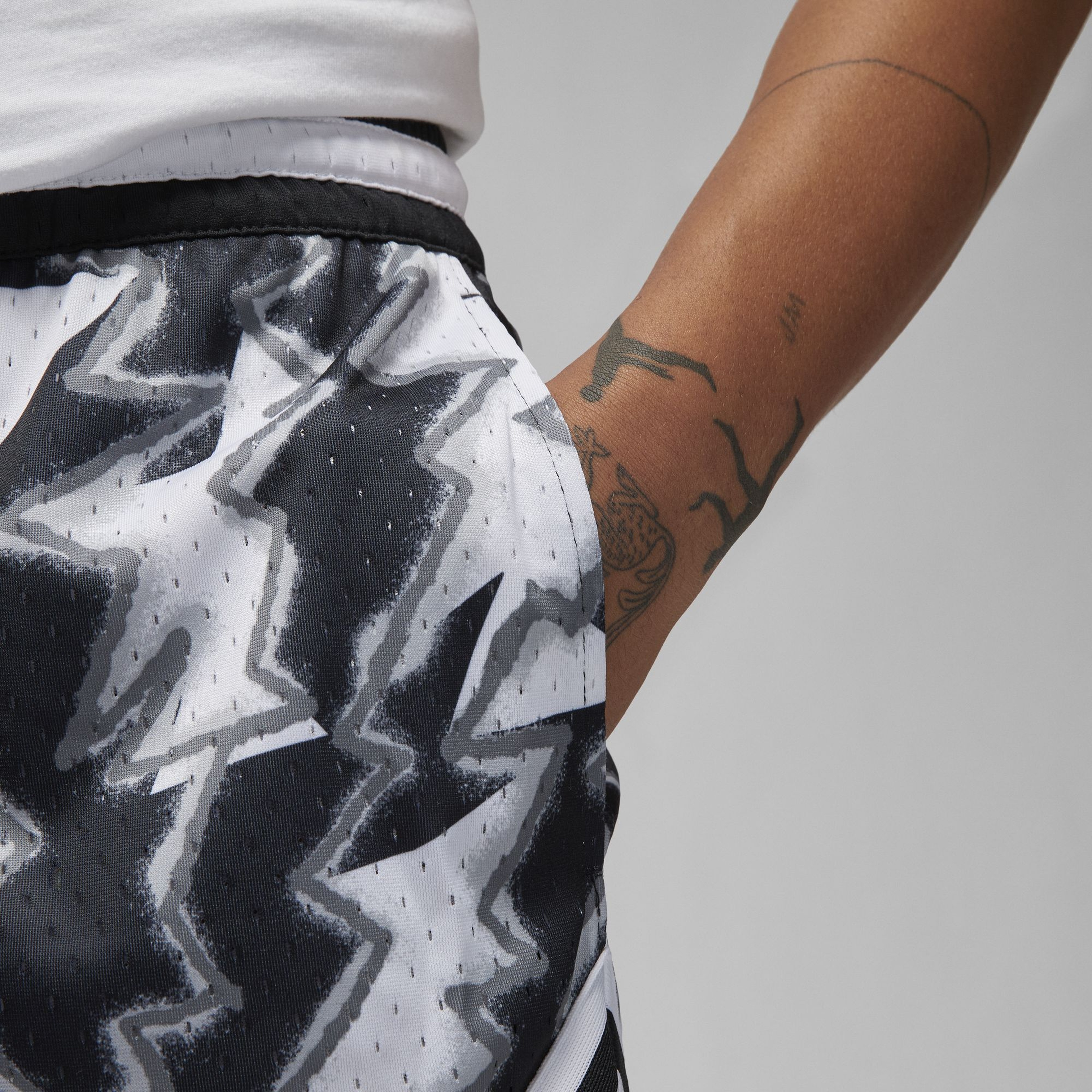 Jordan Dri FIT Erkek Beyaz Şort