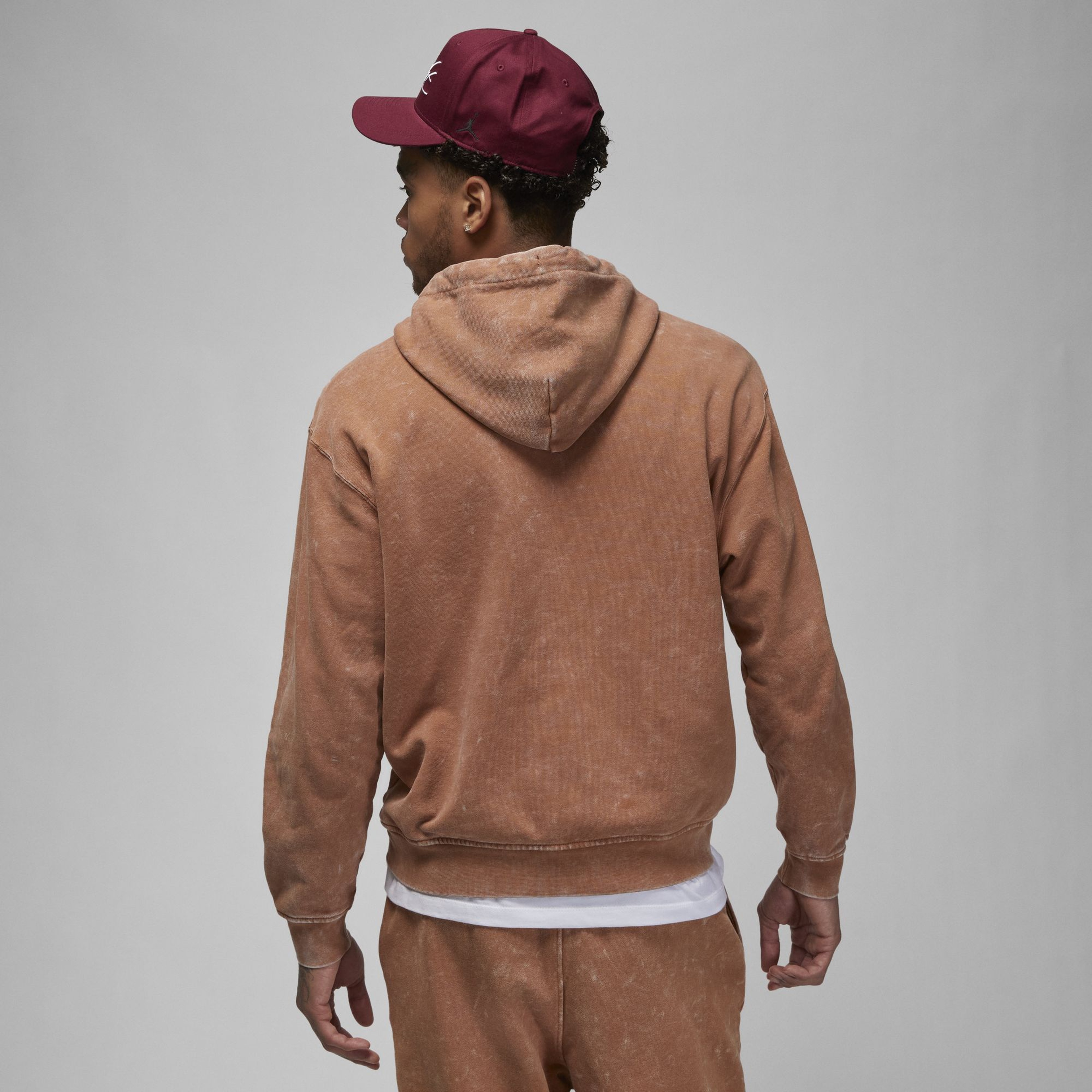 Jordan Essentials Erkek Kahverengi Hoodie