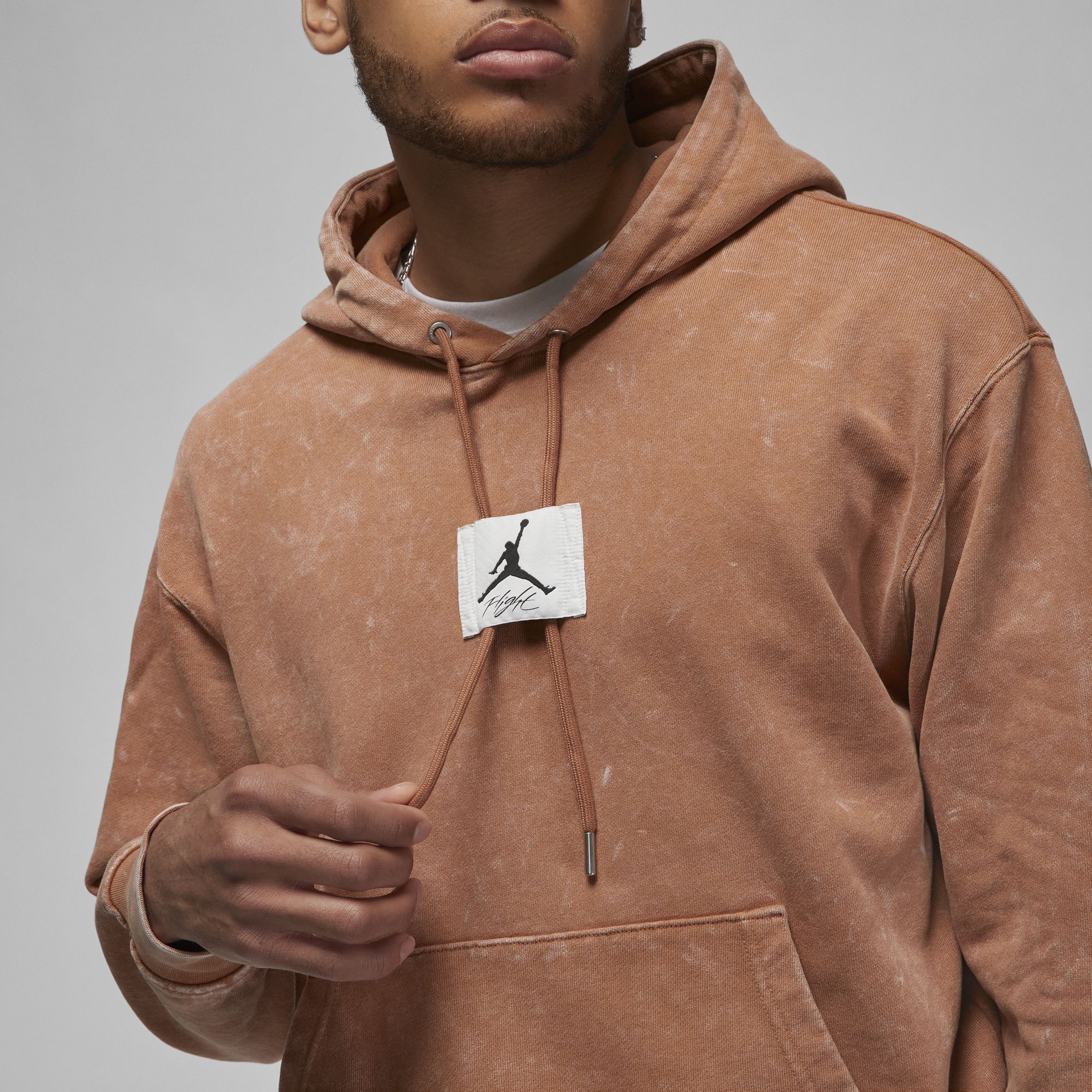 Jordan Essentials Erkek Kahverengi Hoodie